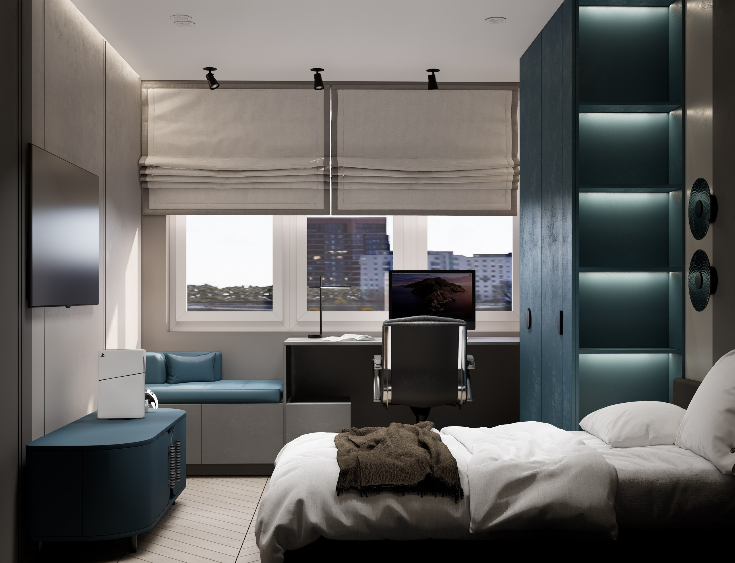 Нижегородская, 55 м². Главная