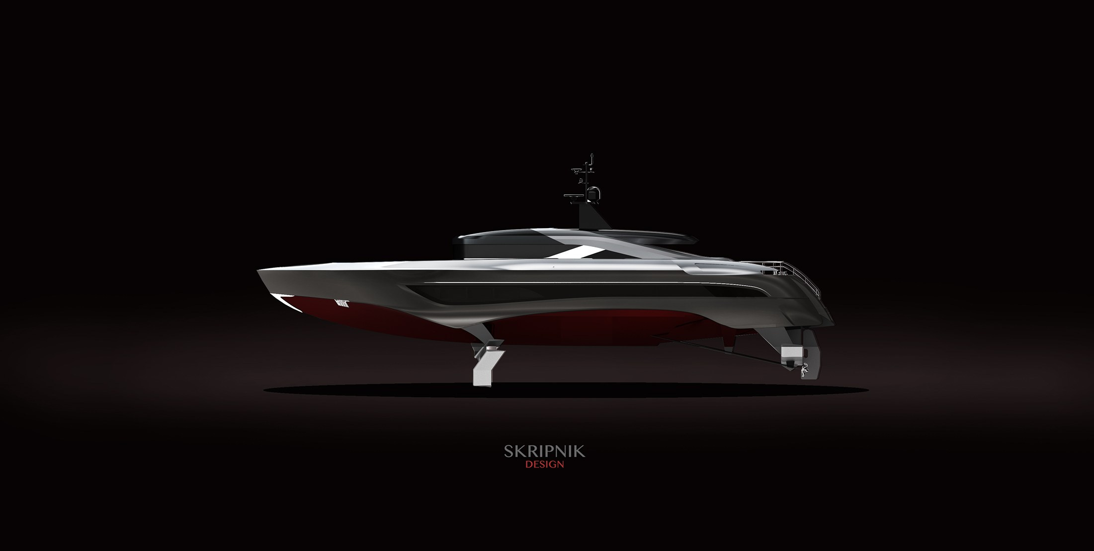 Hydrofoil yacht project 37 m. Home