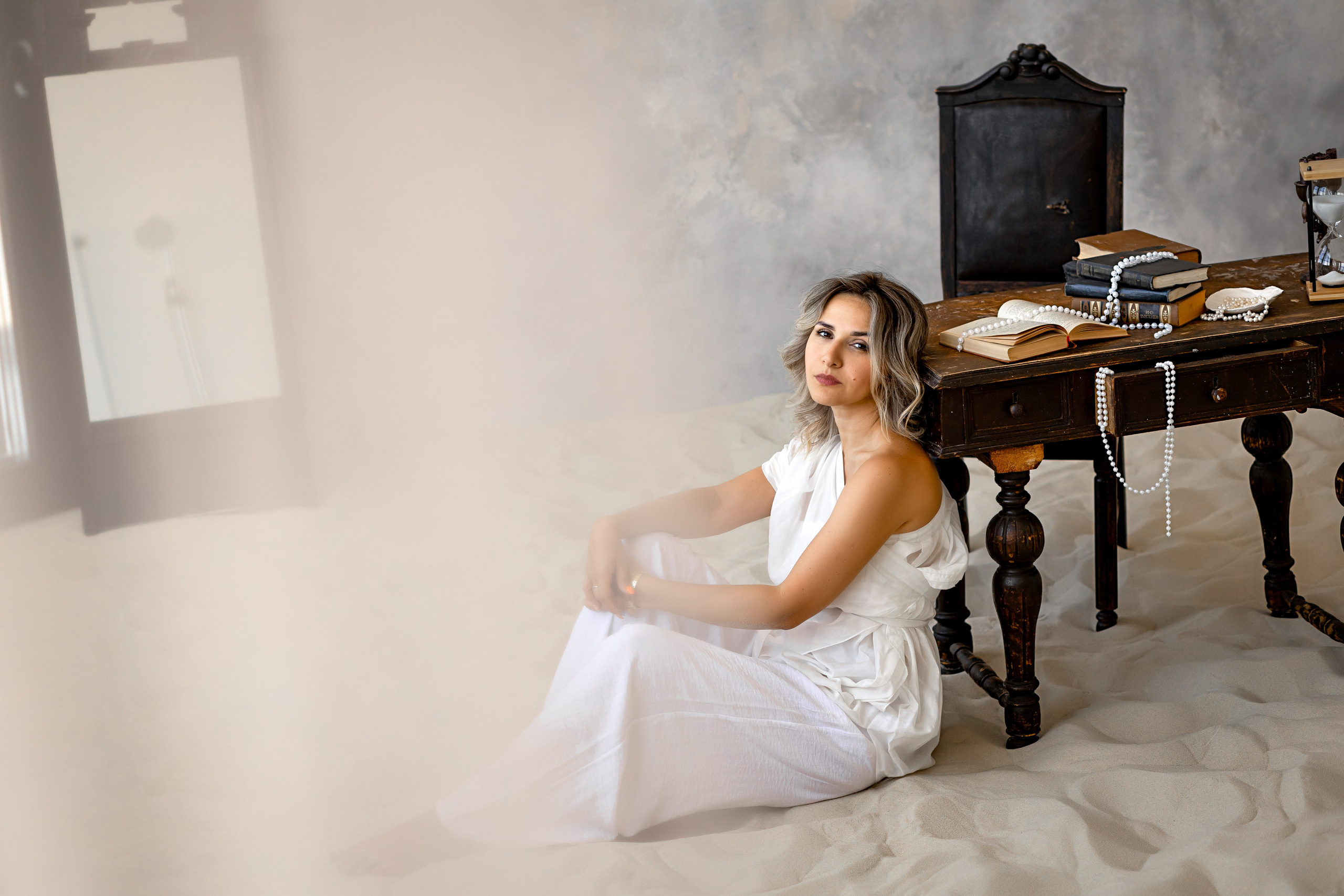 Алина в песках. Детский и семейный фотограф в Красноярске Елена Коровкина