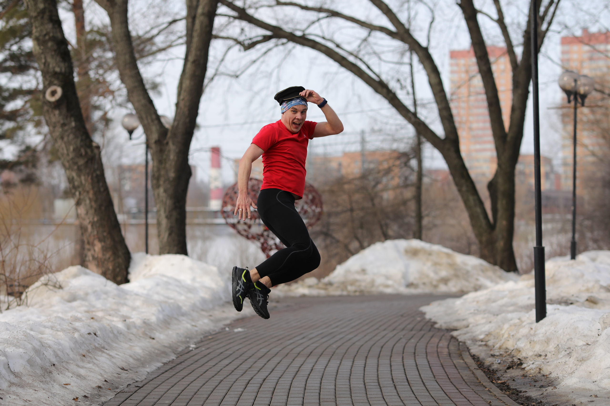 95-й масленичный забег 5 вёрст Химки, 16 марта 2024 г. Фотограф Сергей Ловкий