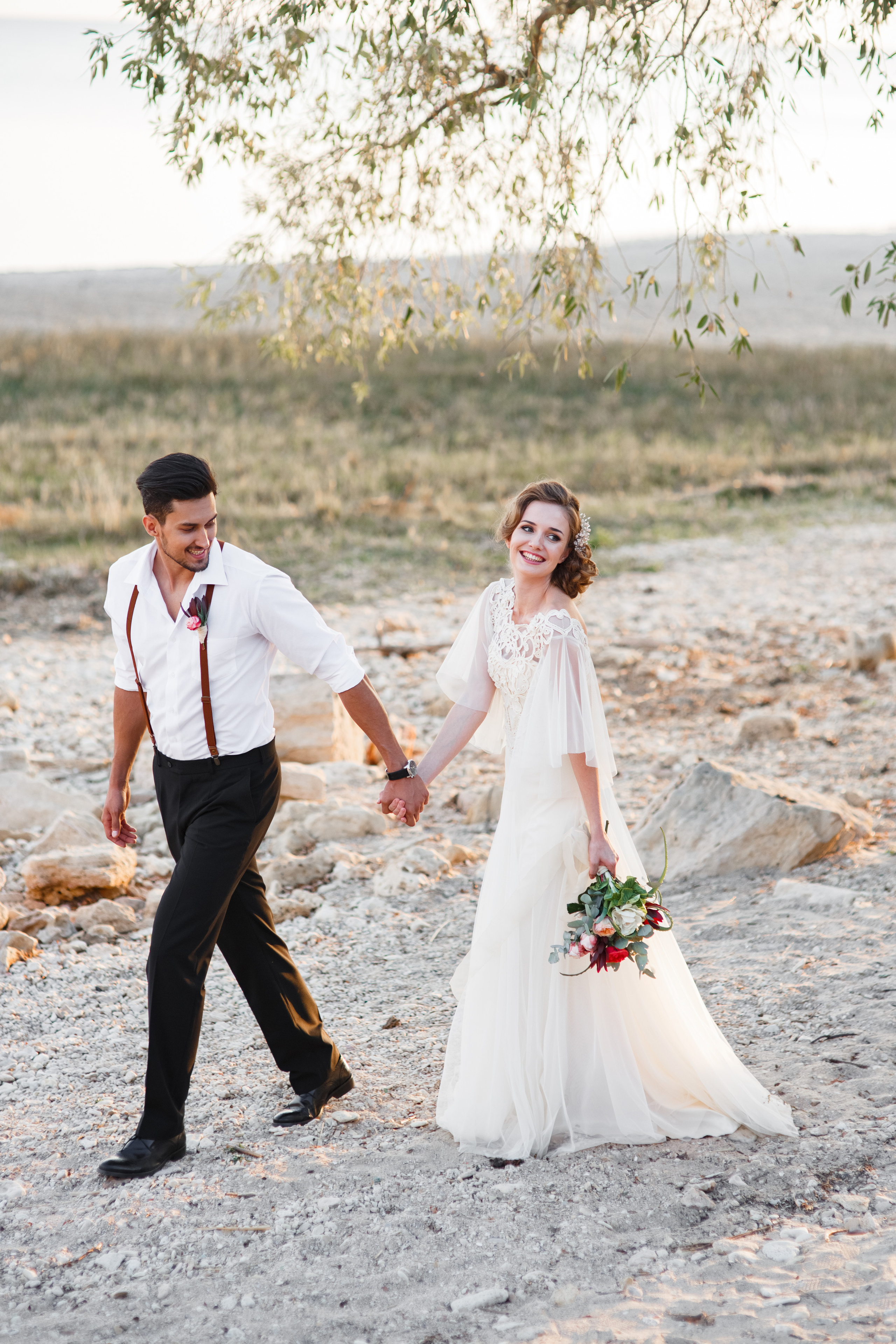 Фотосъемка свадьбы в Краснодаре на природе в стиле fine art. Фотограф в Краснодаре Анна Худокормова. Свадебные, семейные, детские фотосессии