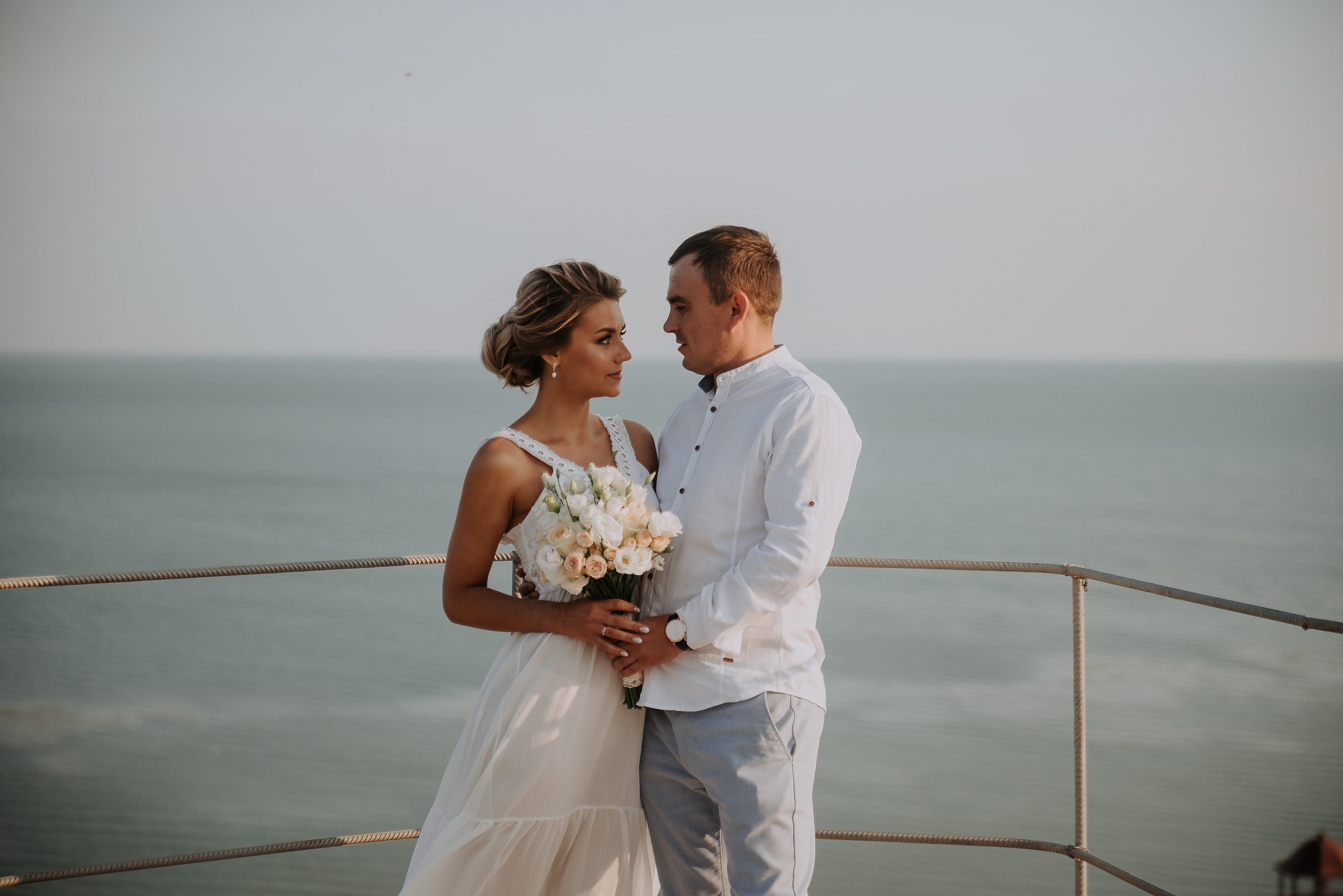 Морское лав стори Юли и Макса. Свадебный фотограф в Ростове Александра Груздева