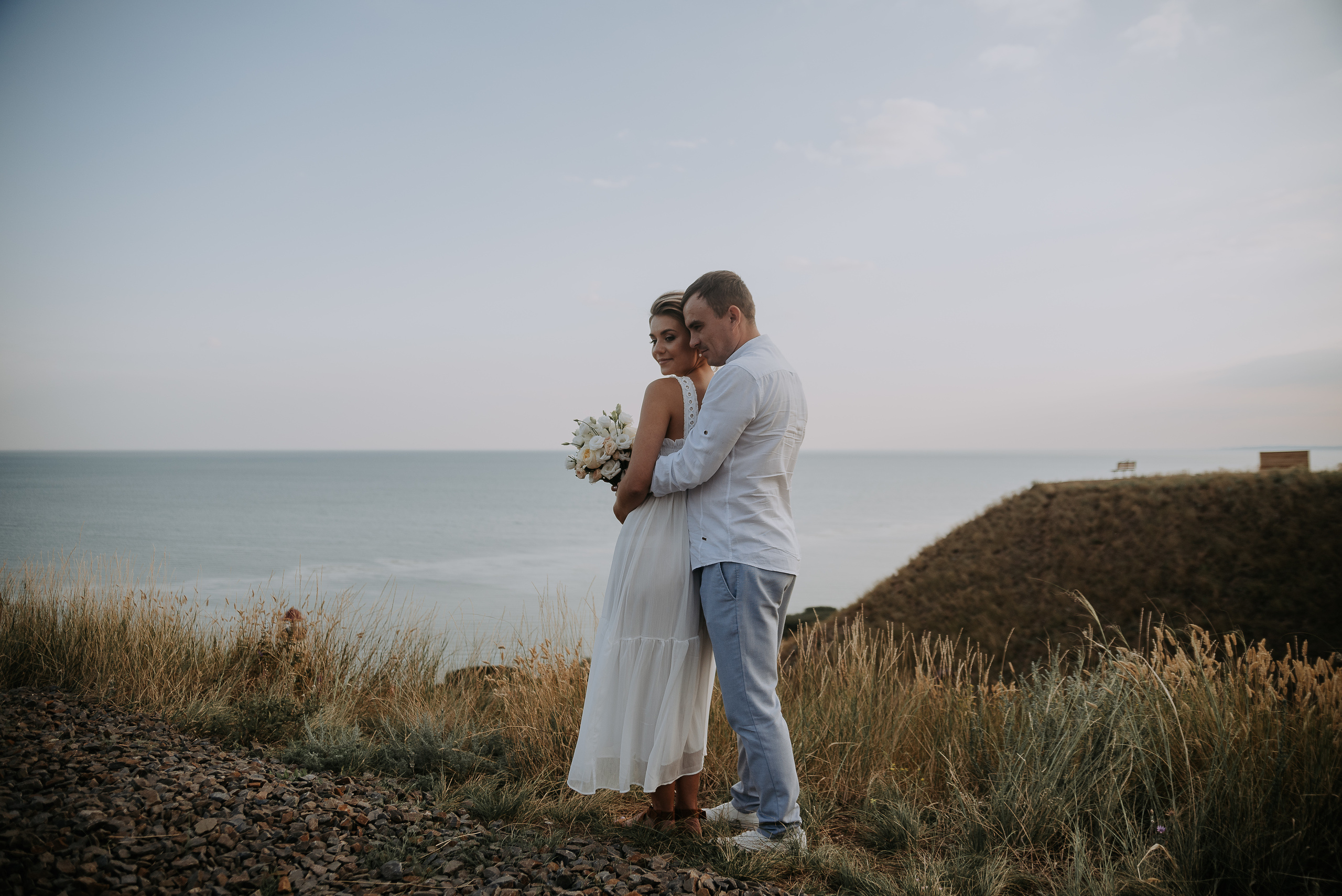 Морское лав стори Юли и Макса. Свадебный фотограф в Ростове Александра Груздева