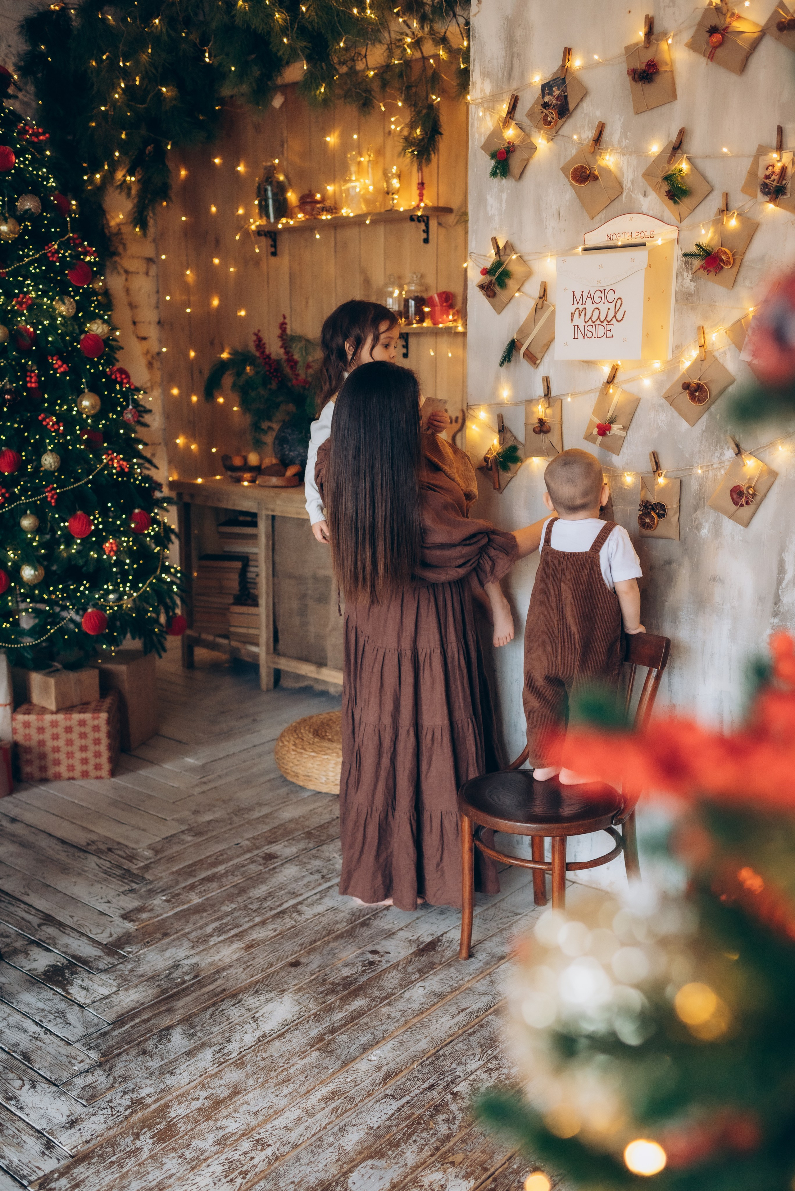 Новый год в сказке. Семейный фотограф в Тюмени Ксения Мязитова
