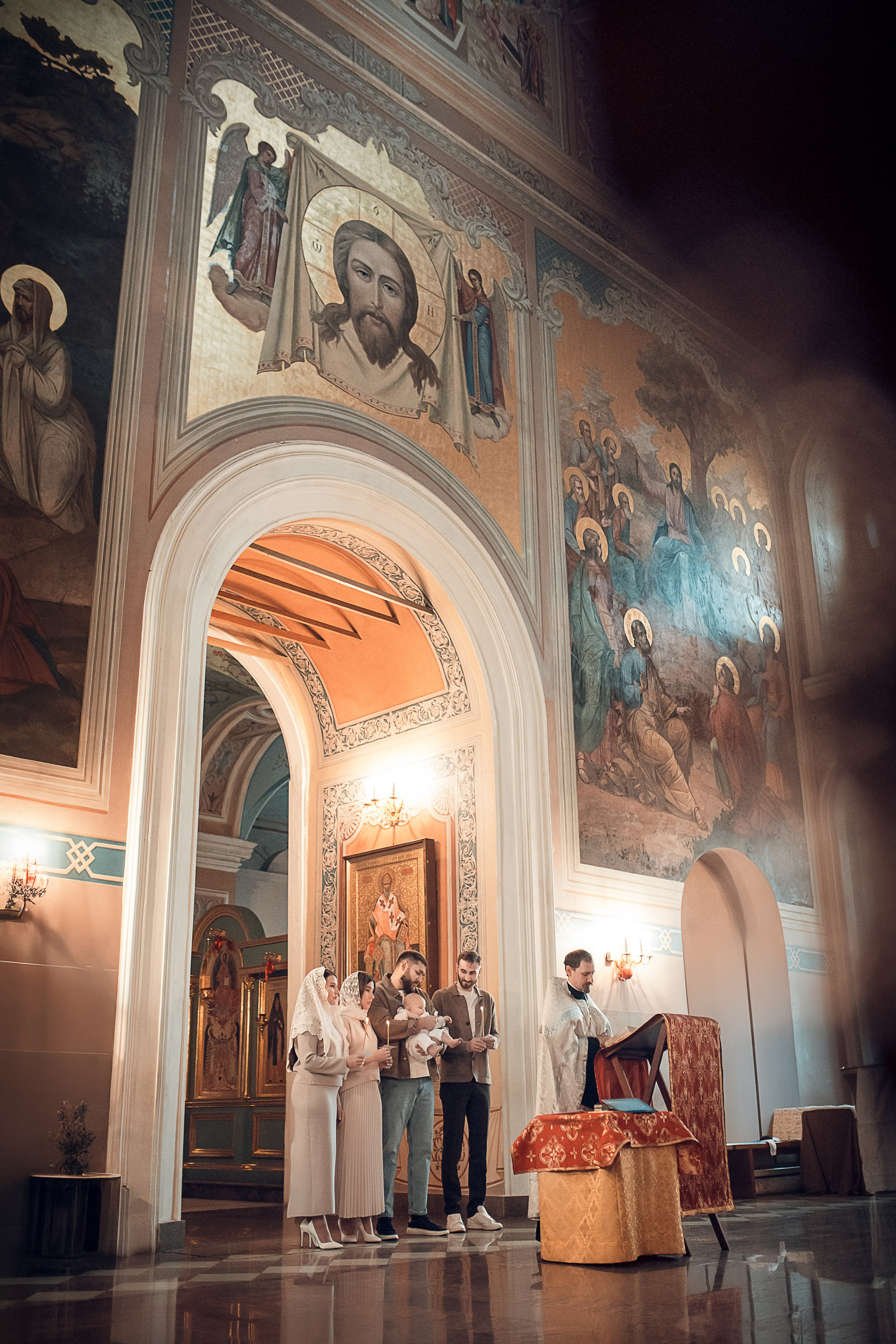 Фотосъемка крещений в Москве и Подмосковье