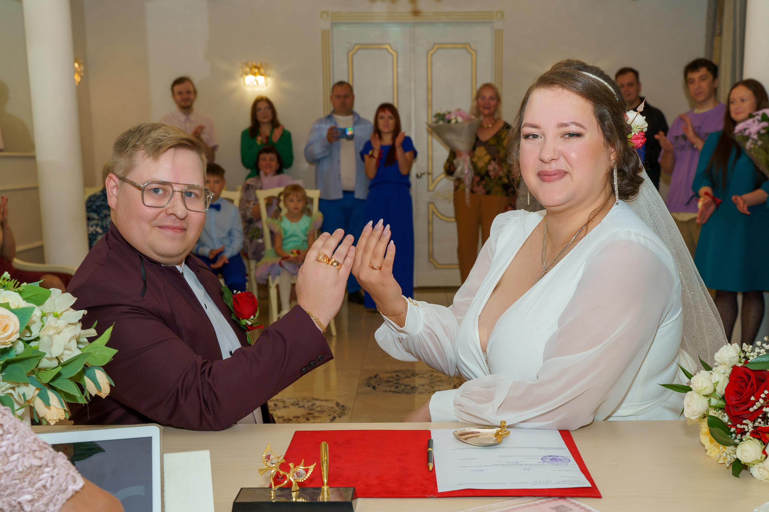 Свадьба Татьяна и Ильи (Загс). Фотограф в Екатеринбурге Юрий Кутаев