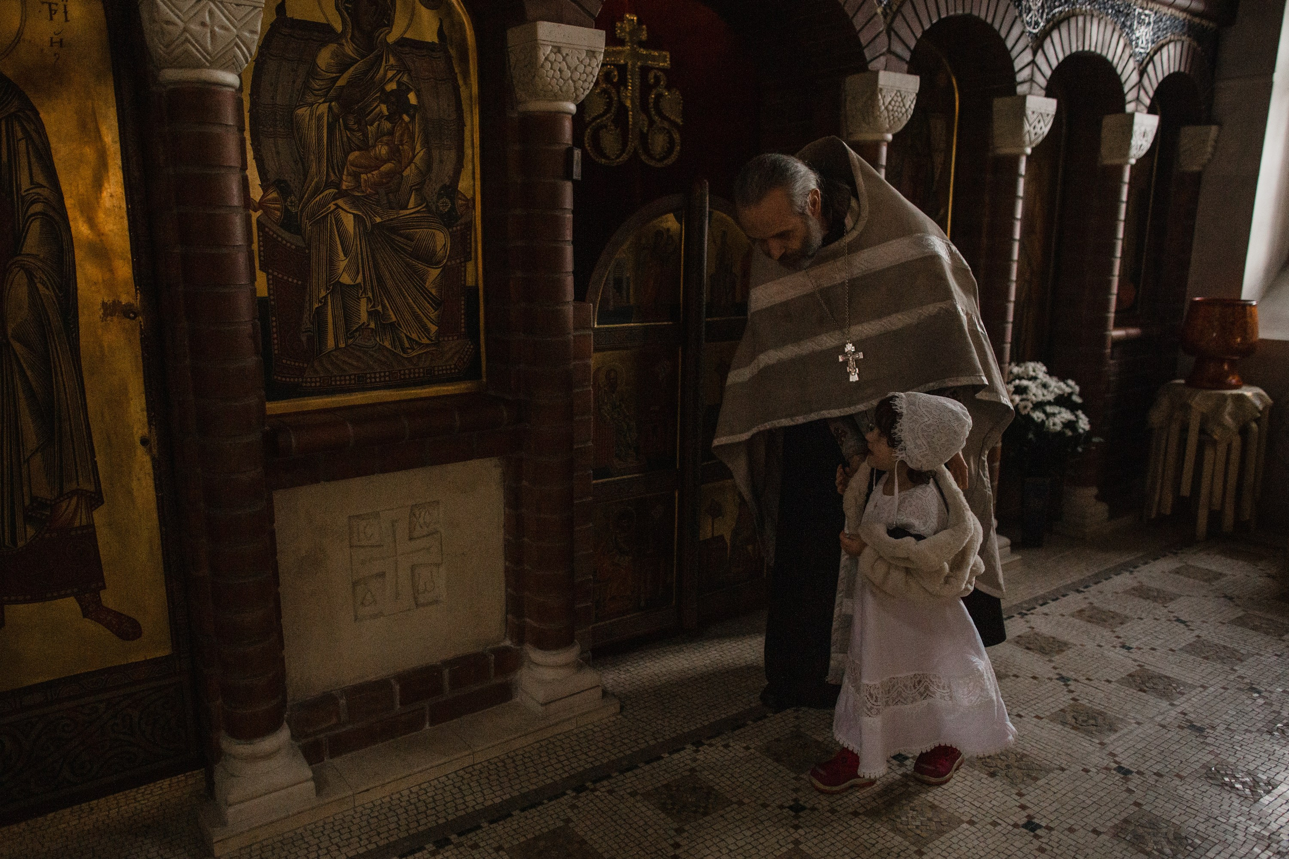 Крещение. Репортажный и свадебный фотограф в Москве Лена Таращенко