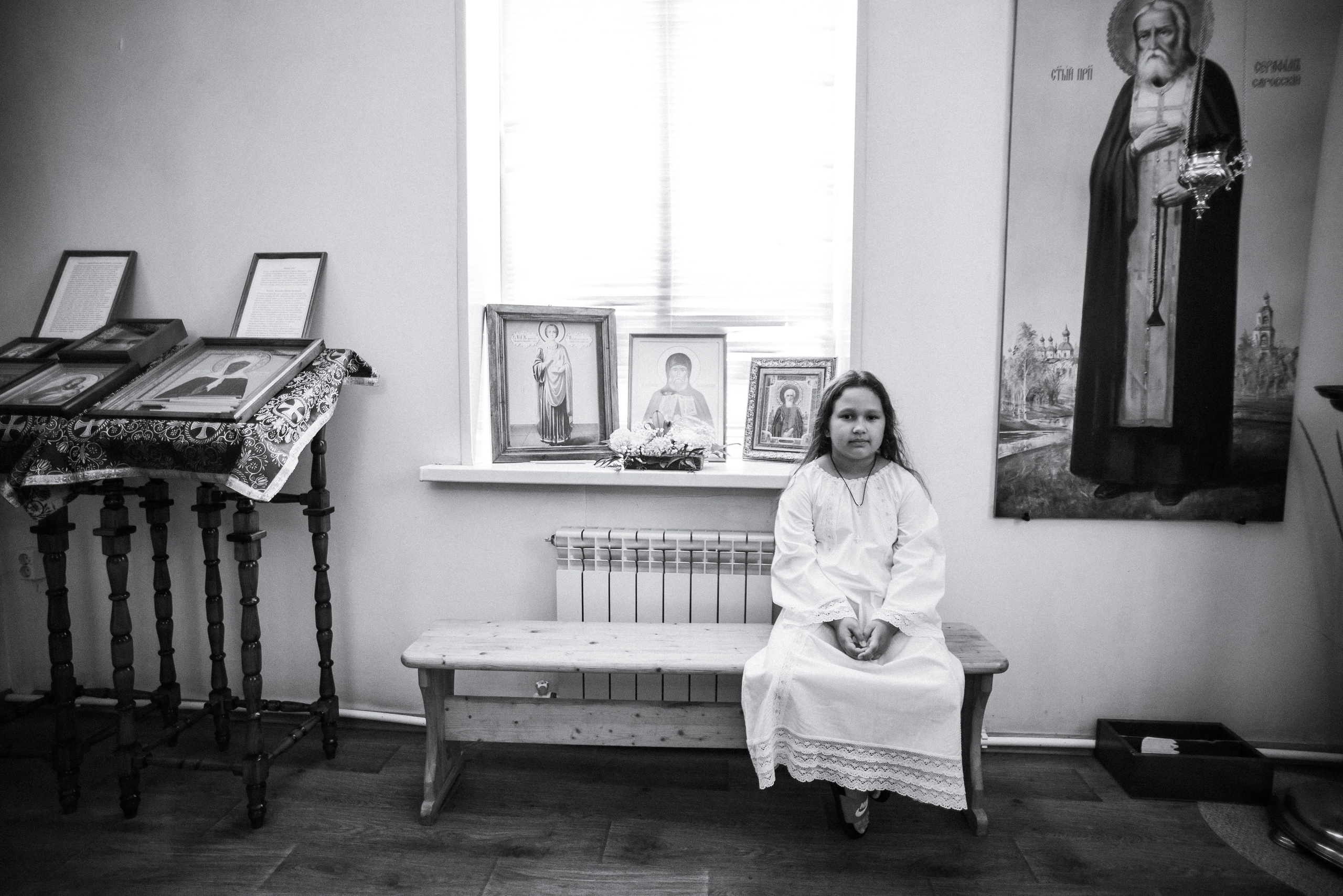 Крещение Даши и Алены. Семейный документальный фотограф в Волгограде Мариэта Додина