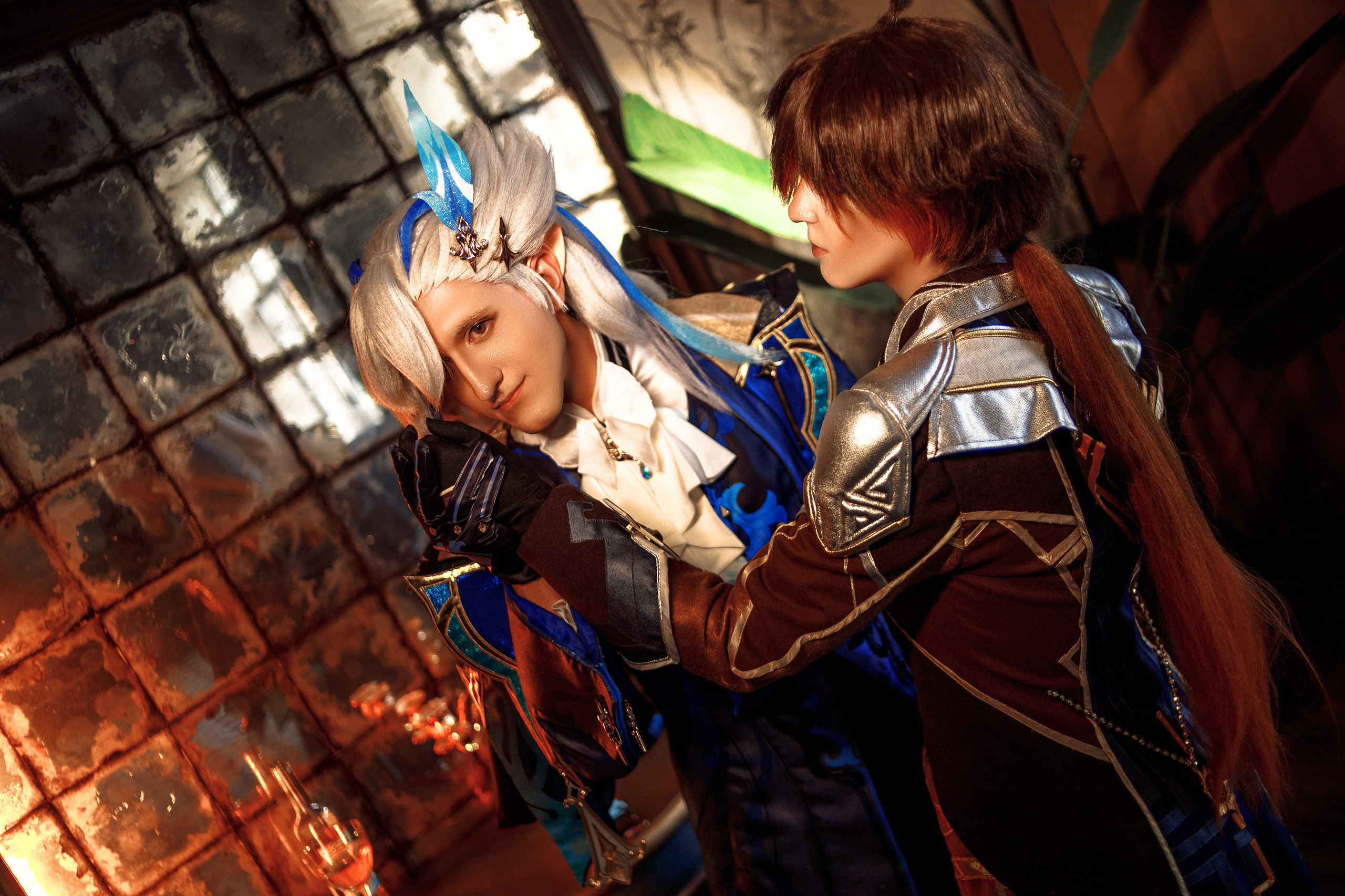 GENSHIN IMPACT: Zhougli & Neuvillette. Polaroud love