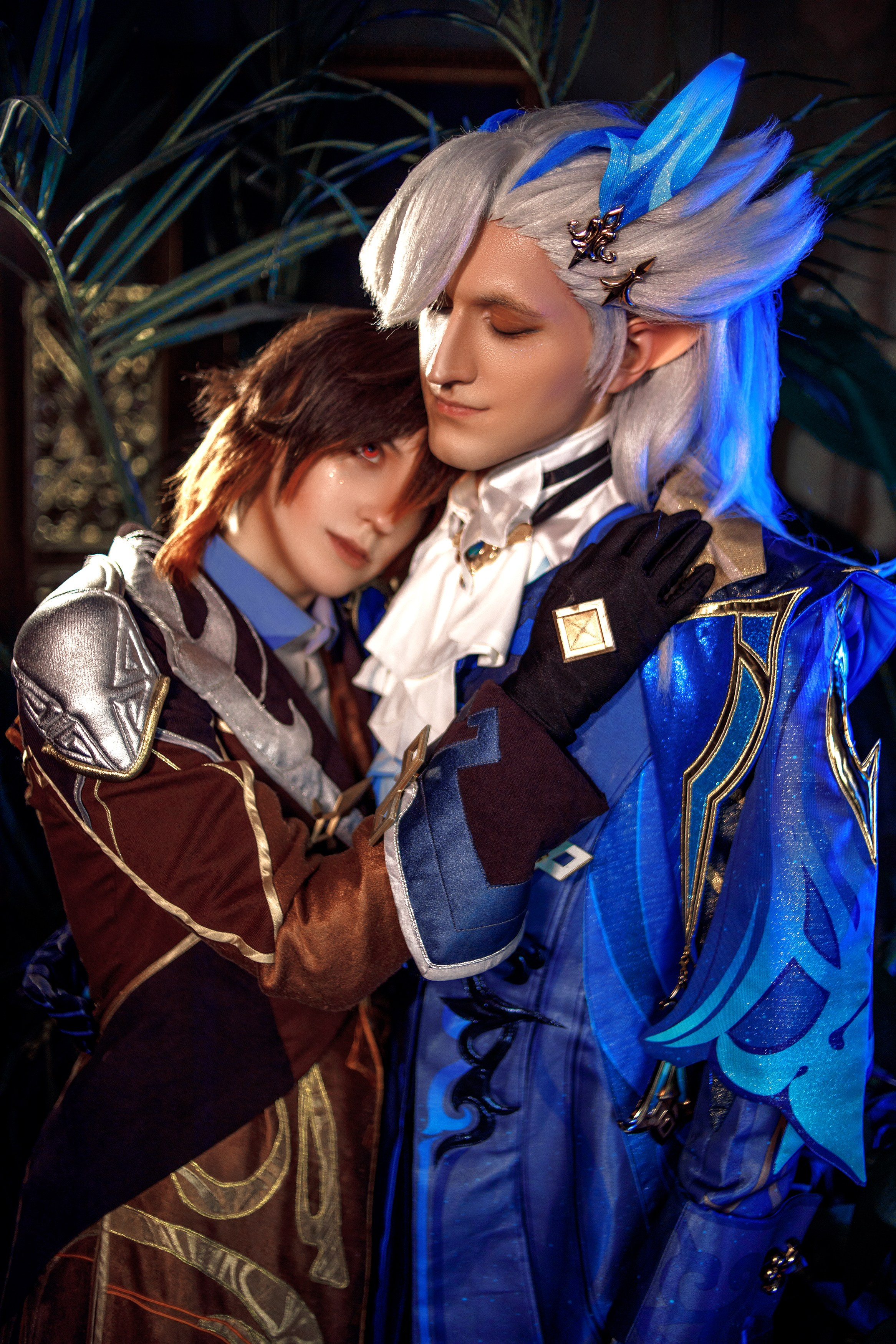 GENSHIN IMPACT: Zhougli & Neuvillette. Polaroud love