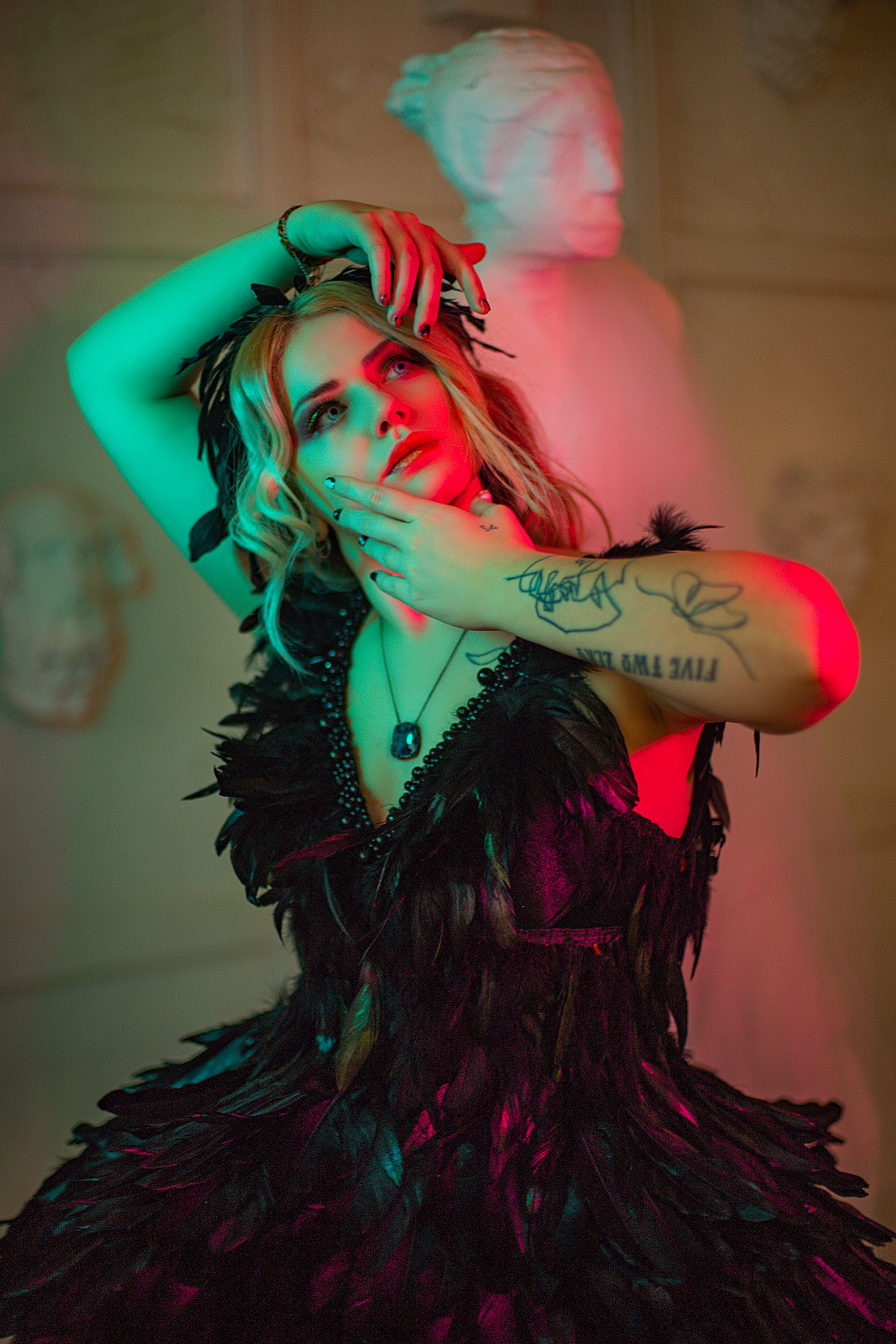 TINA NEON. Polaroud love