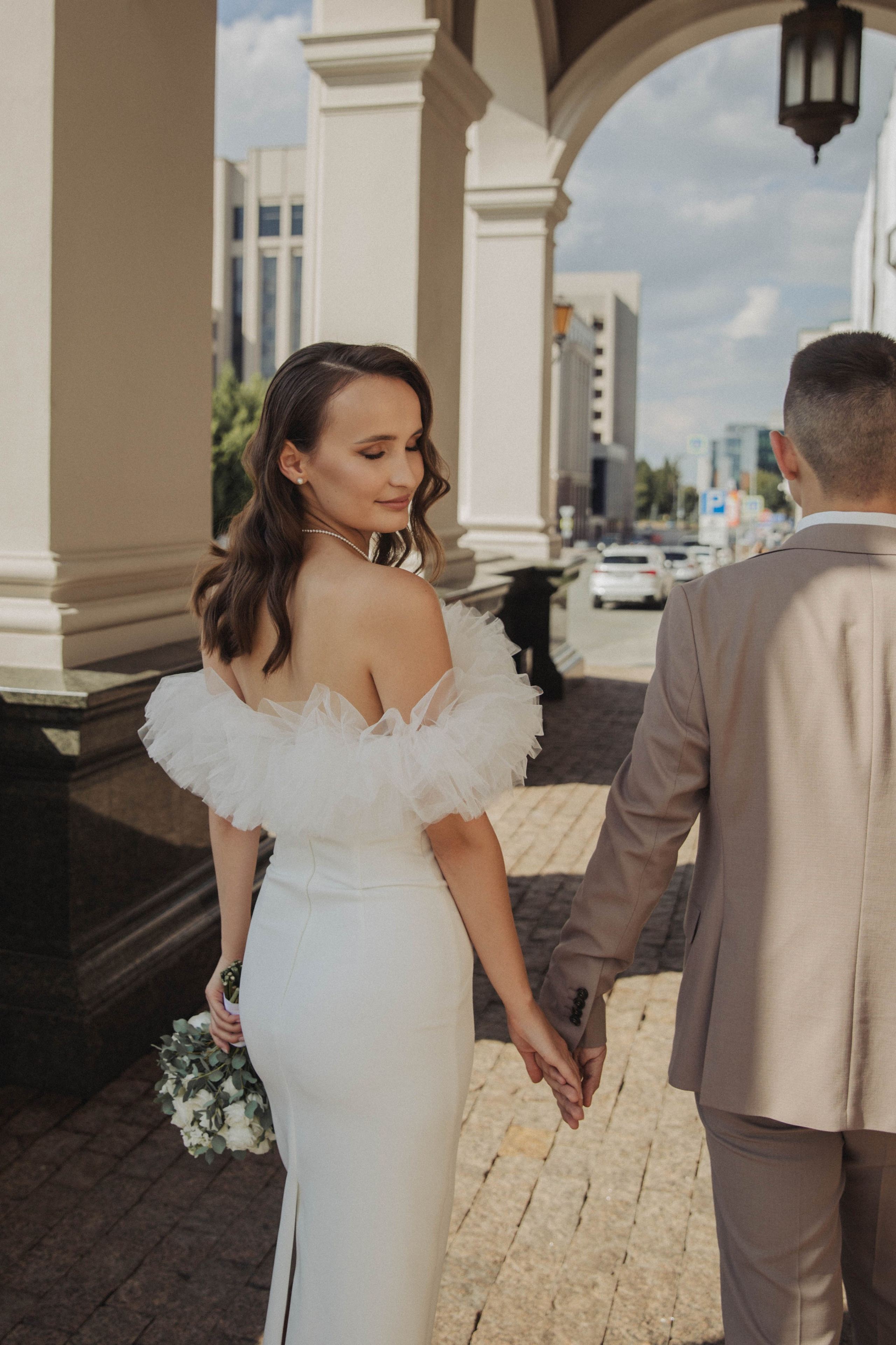 Свадебная прогулка Андрея и Анастасии. Портретный фотограф в Казани Алёна Евсеева