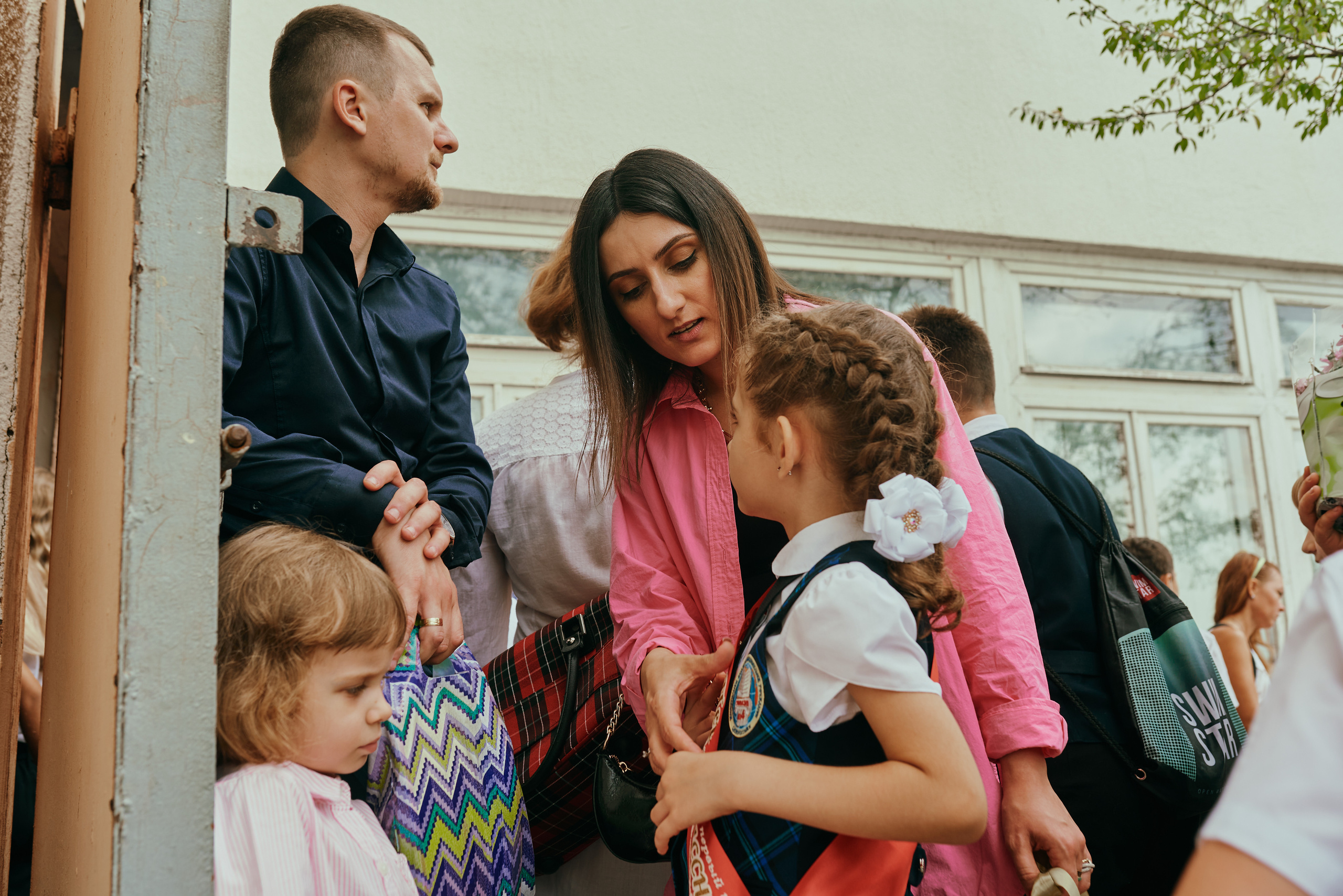 1 сентября первоклассницы. Фотограф в Новороссийске Алина Барабохина