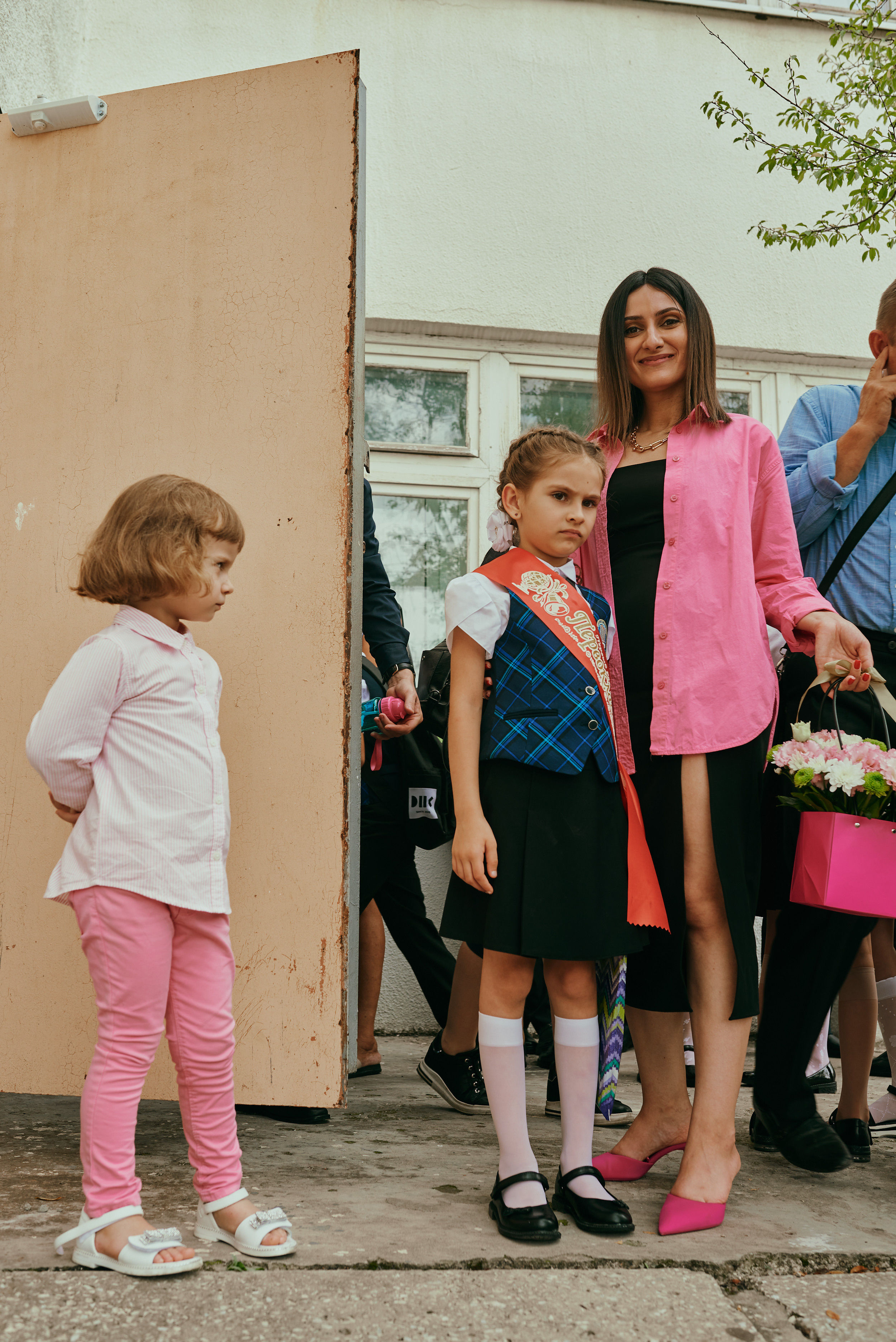 1 сентября первоклассницы. Фотограф в Новороссийске Алина Барабохина