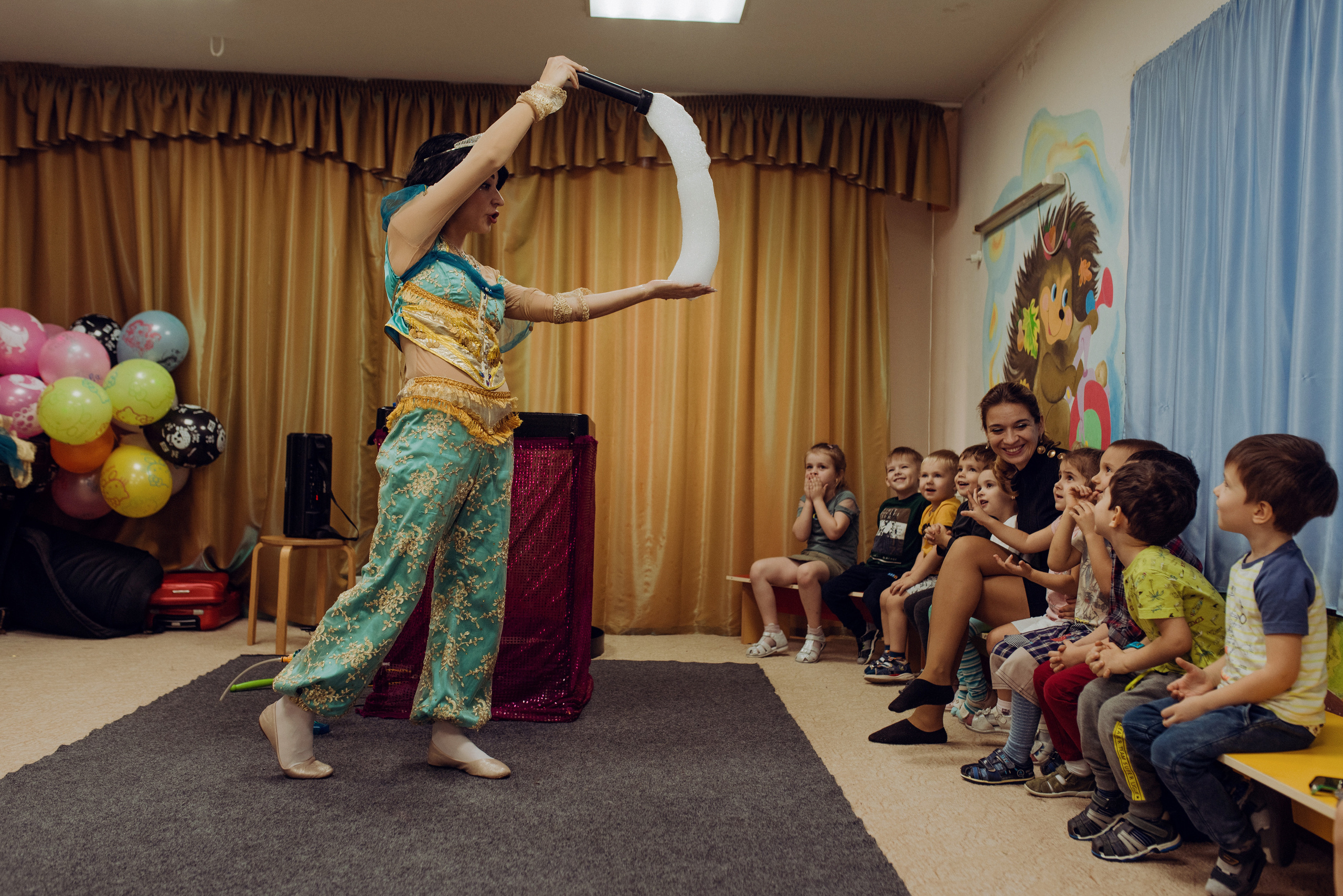 День рождения в детском саду. Фотограф в Новороссийске Алина Барабохина