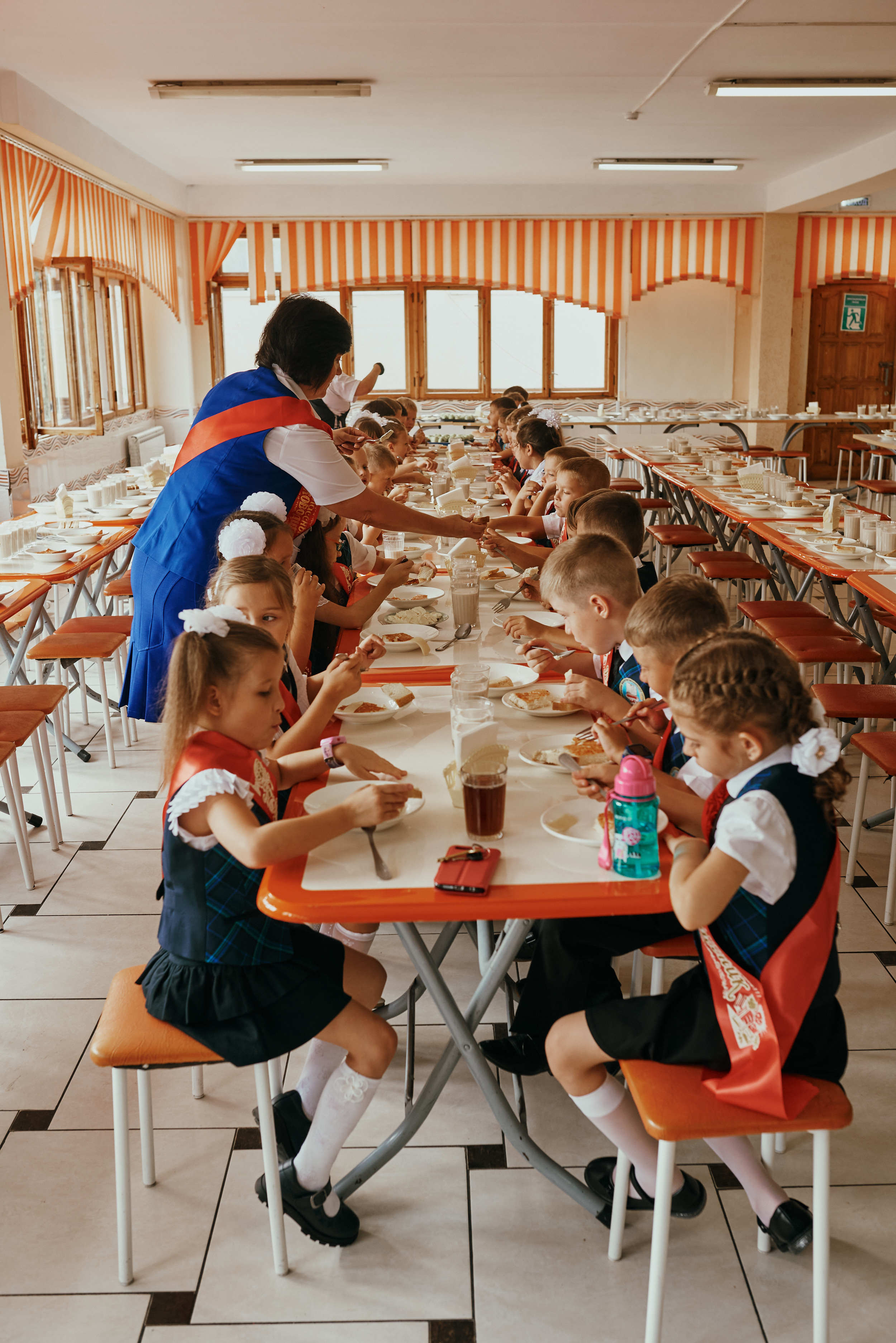 1 сентября первоклассницы. Фотограф в Новороссийске Алина Барабохина