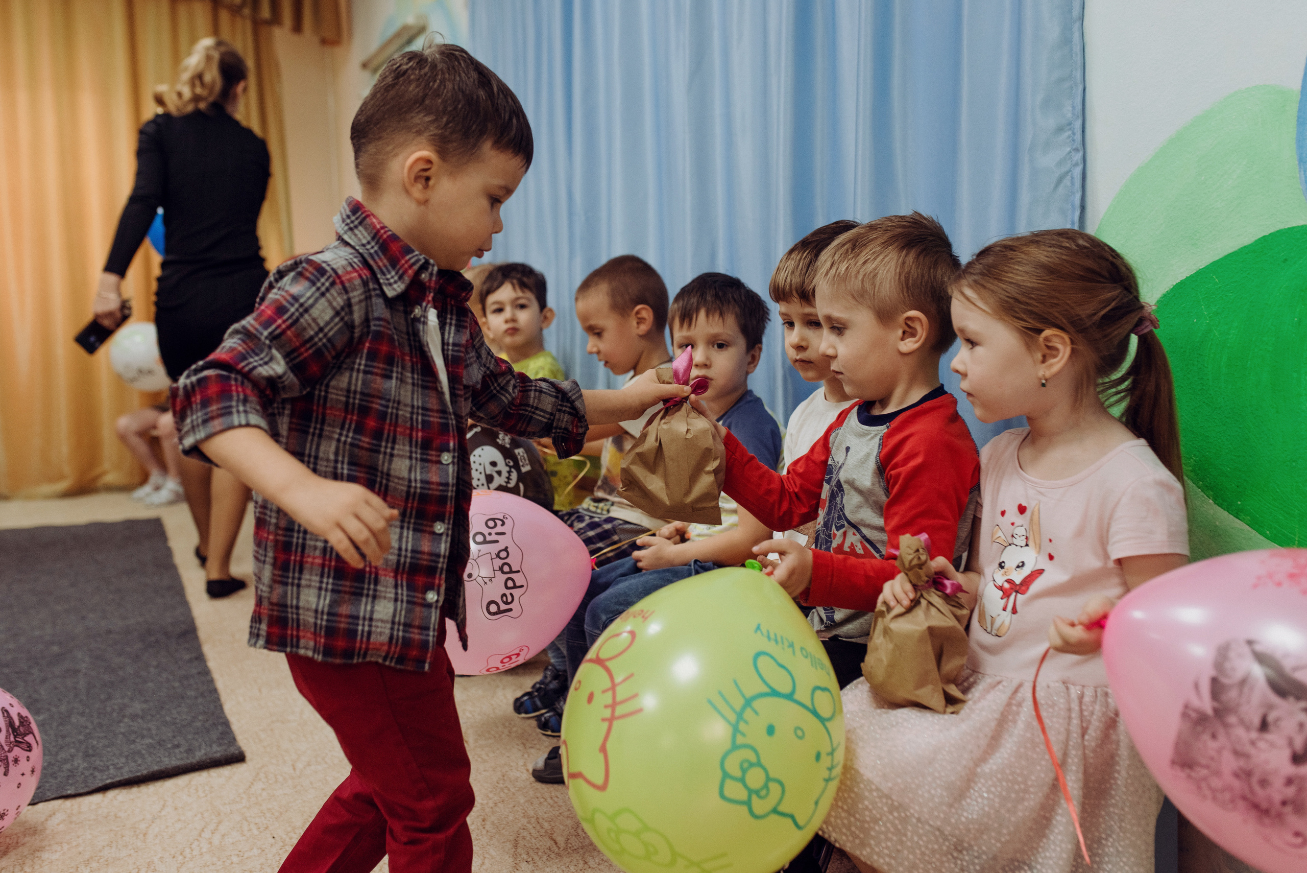 День рождения в детском саду. Фотограф в Новороссийске Алина Барабохина