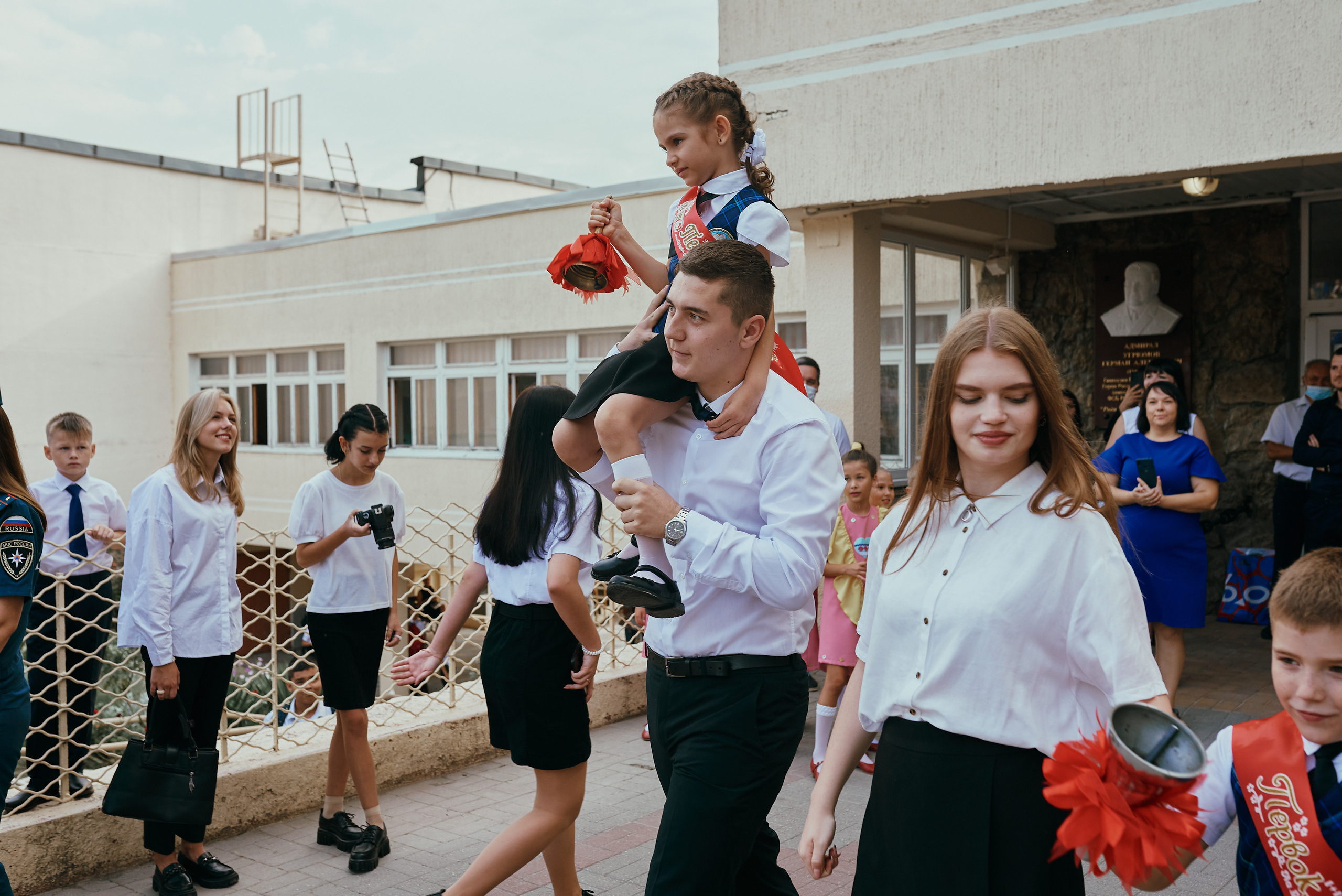 1 сентября первоклассницы. Фотограф в Новороссийске Алина Барабохина