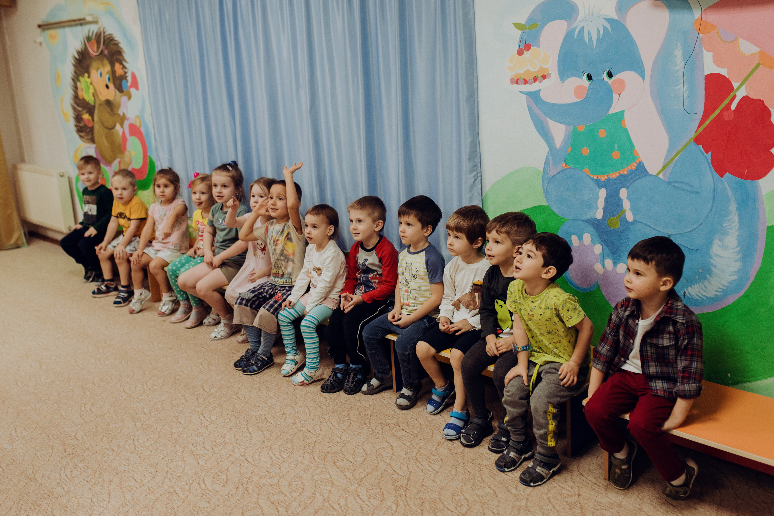 День рождения в детском саду. Фотограф в Новороссийске Алина Барабохина