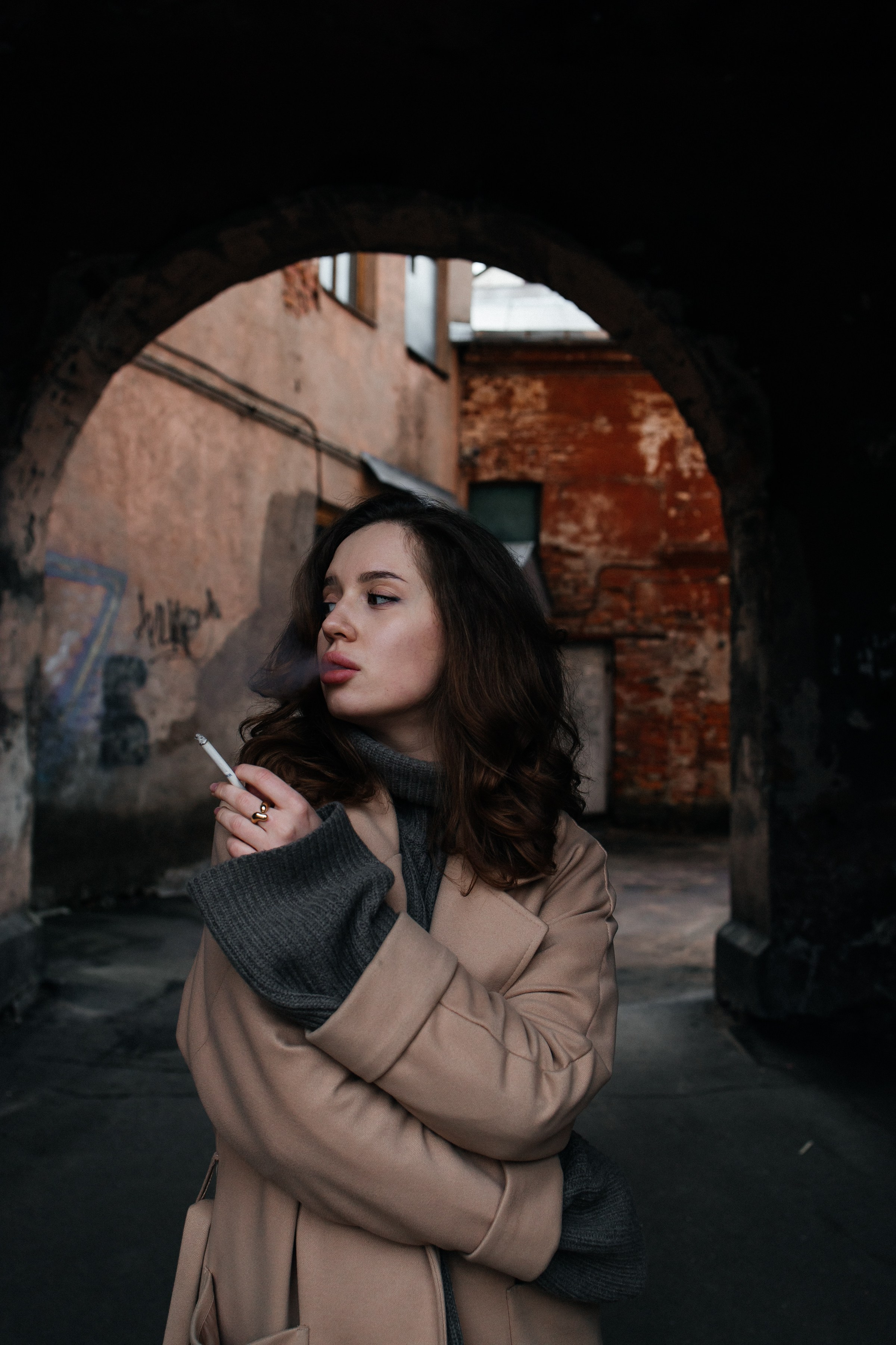 Аня/старый город. Фотограф в Выборге и Санкт-Петербурге Маша Гуляева