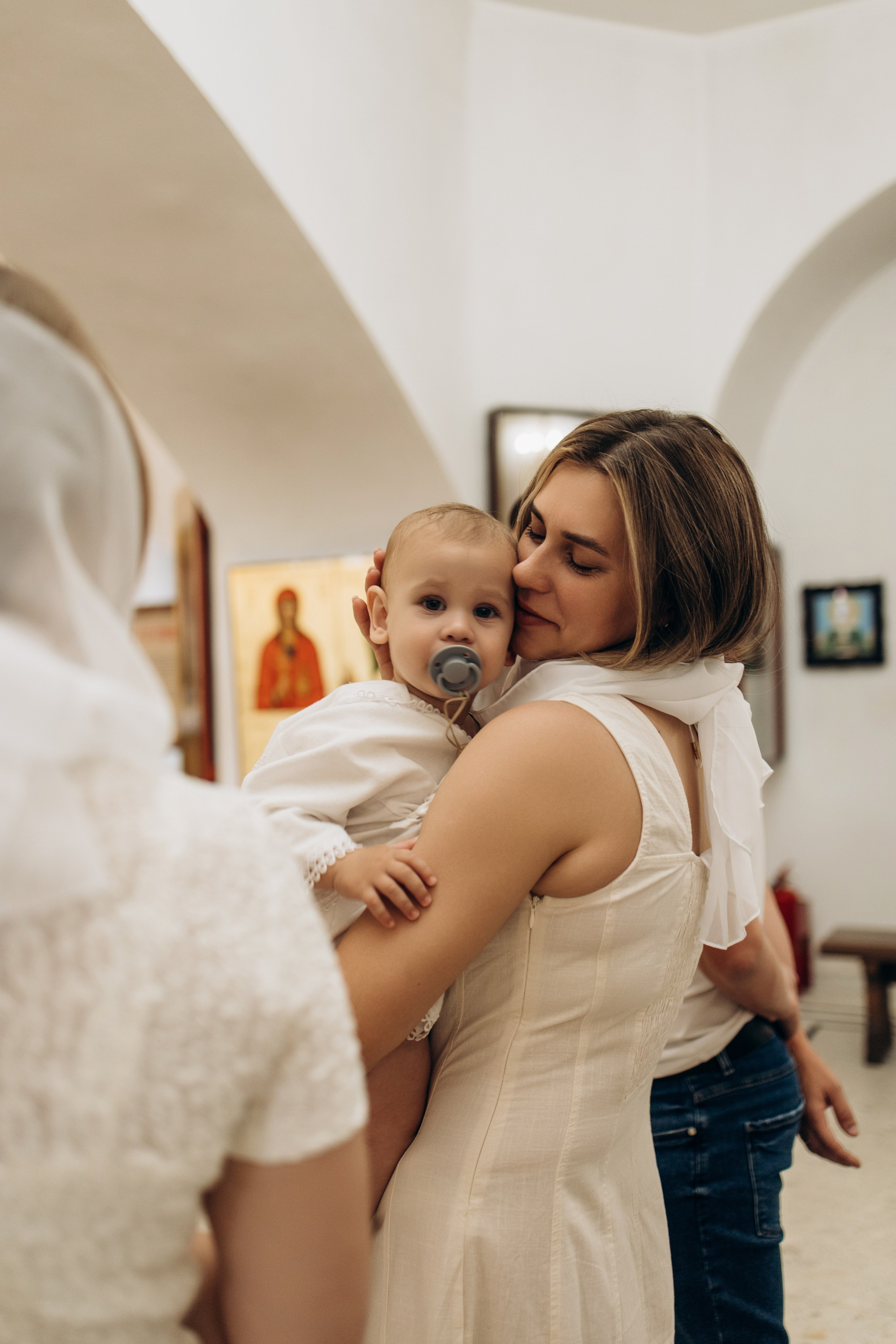 Крещение Радмира. Самый теплый фотограф в Краснодаре Рябоконь Ксения