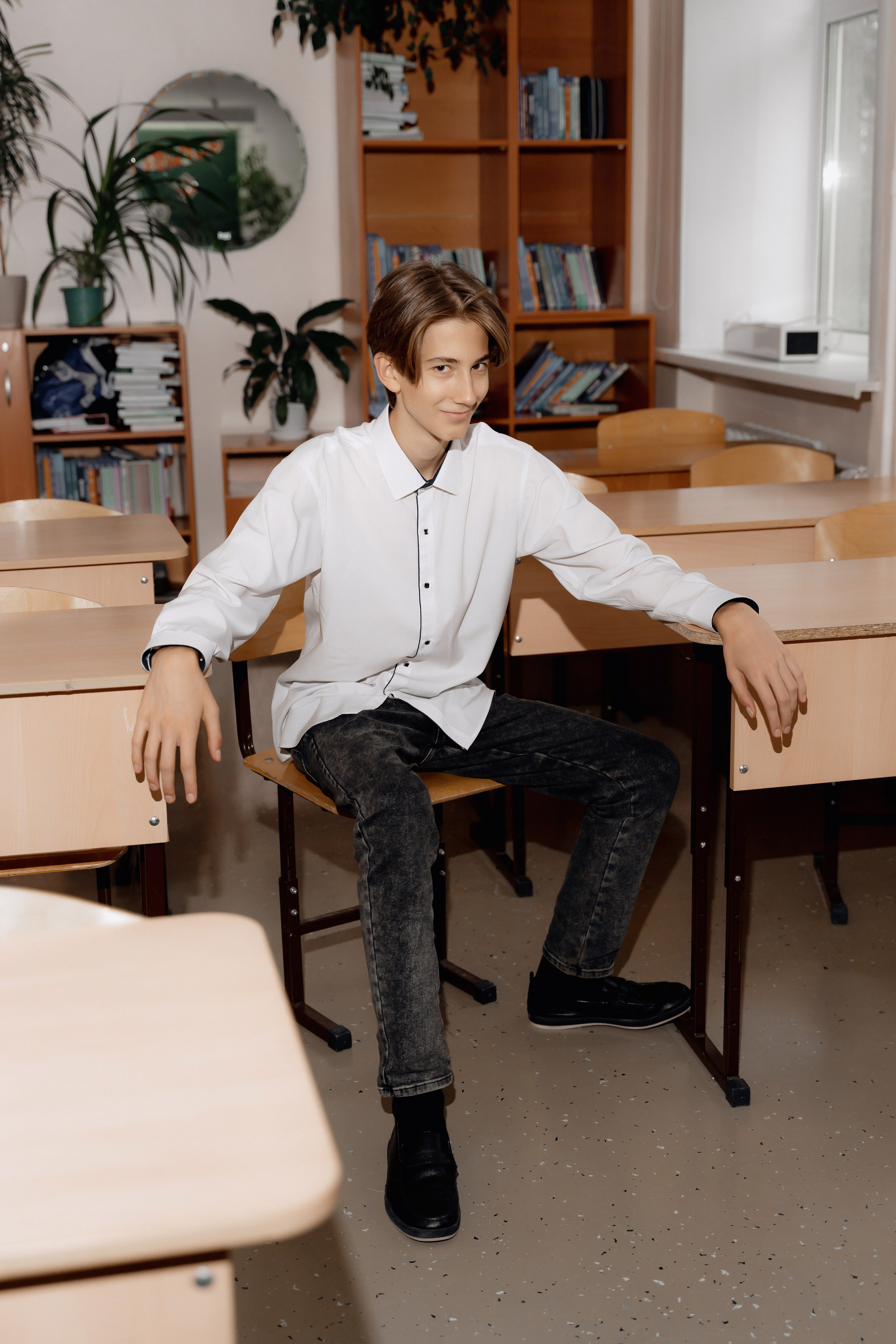 Фотосессия в школе.11 класс. Фотограф Ким Наталья в Красноярске