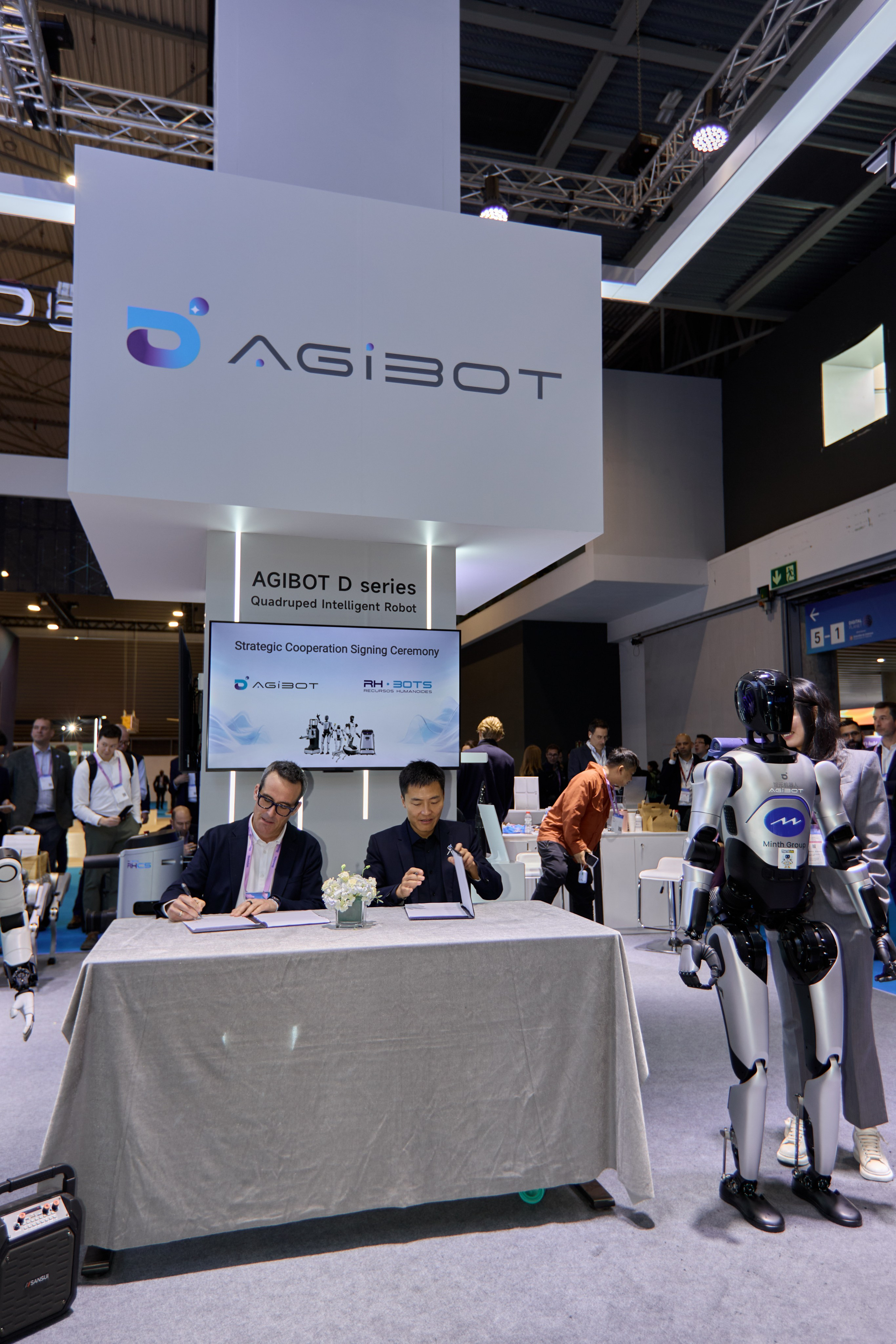 Agibot for MWC 2026. Photographer & Videographer in Barcelona