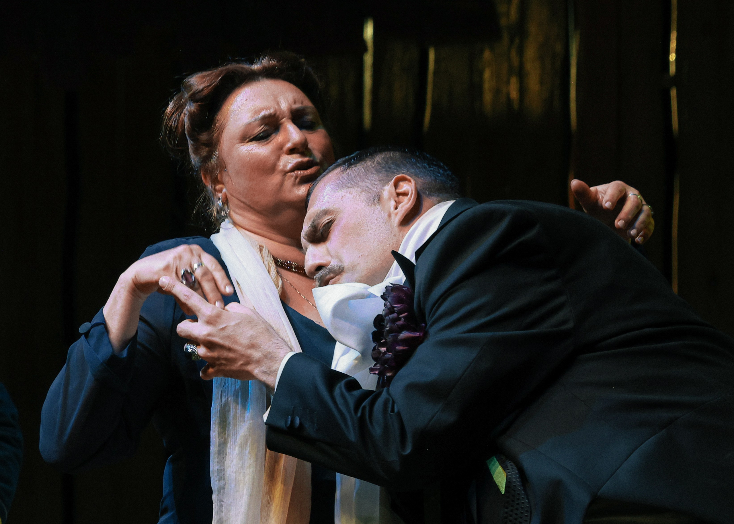 Весёлая женщина. Театр Эрмитаж. Репортажный, архитектурный, театральный и файн-арт фотограф Лена Мельникова в Москве