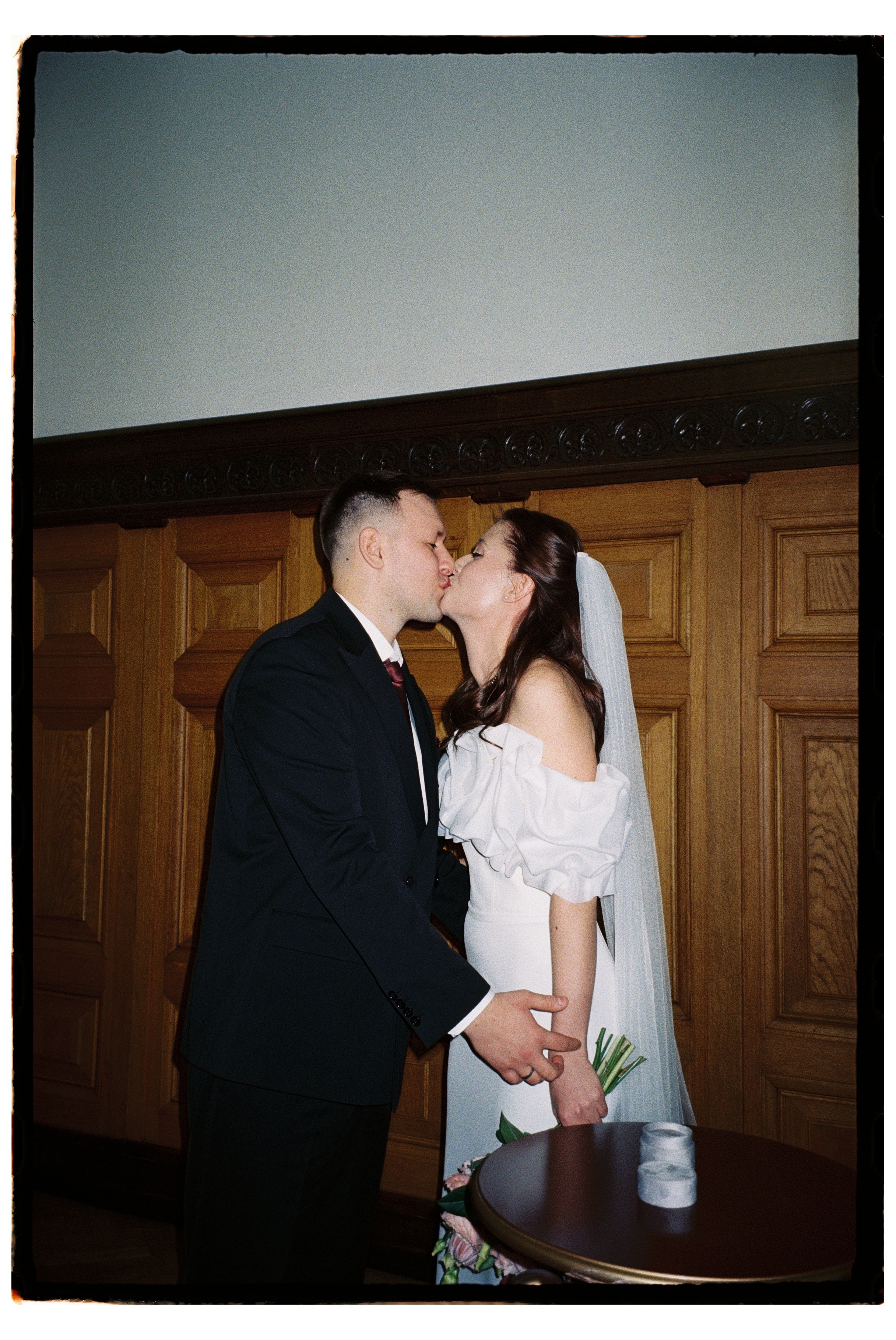 На плёнку (Оля и Денис). Фотограф в Москве — Евгения Прокопенко