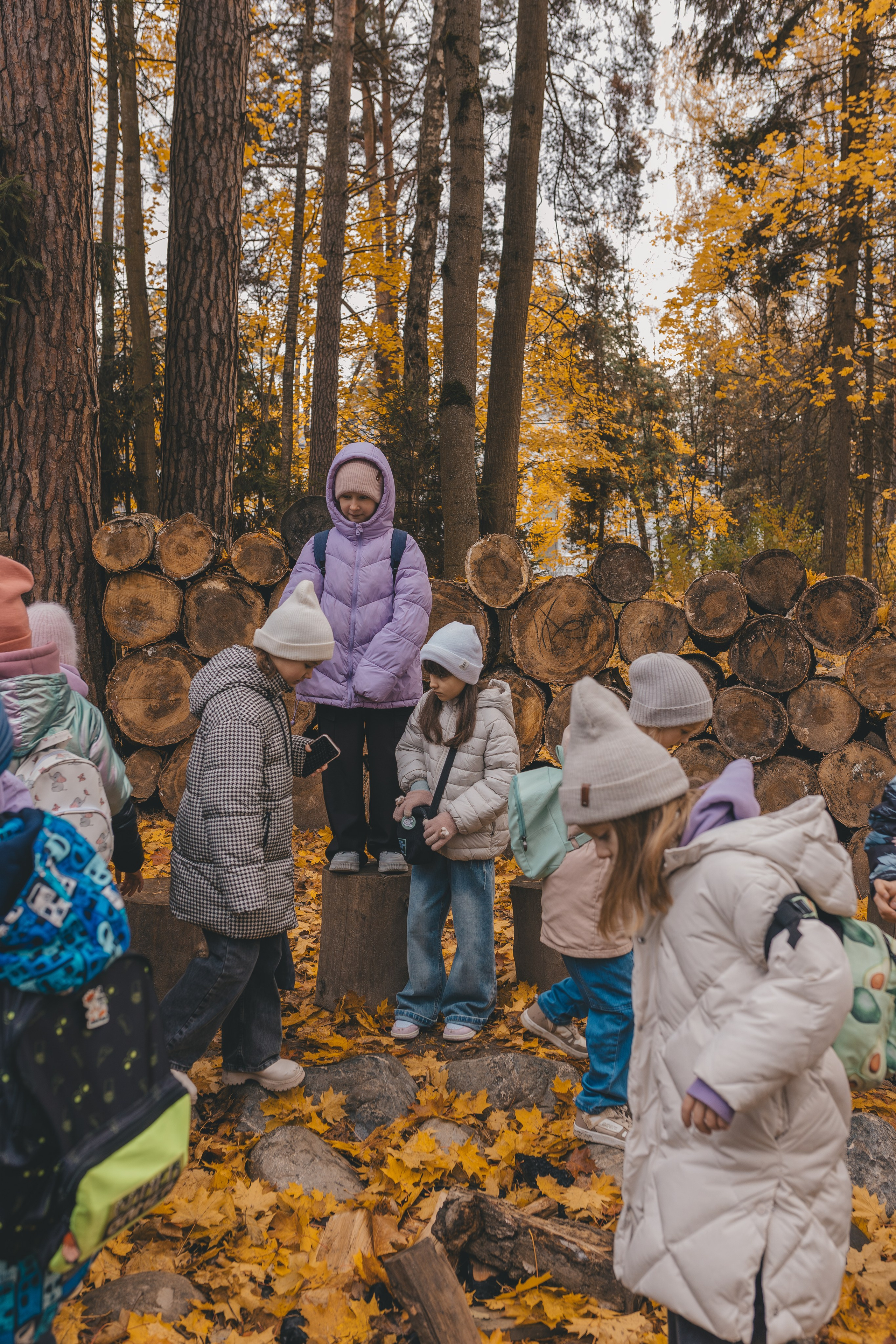 Репортаж школьной экскурсии. Семейный и женский фотограф в Москве Надежда Воробьева