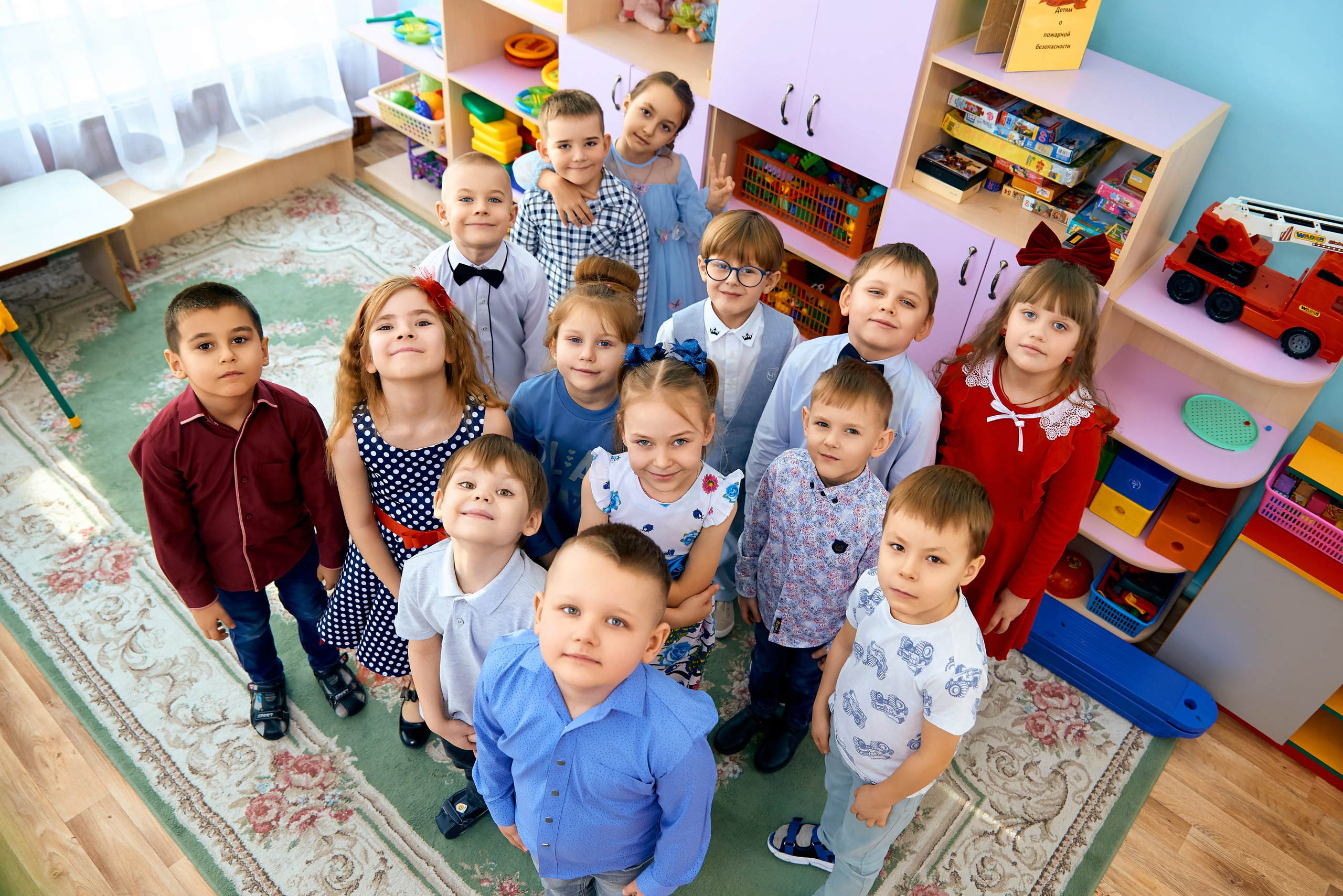 Группа Капельки Детский сад Глазуновка выпуск 2024. Фотограф в Орле Павел Черкасов