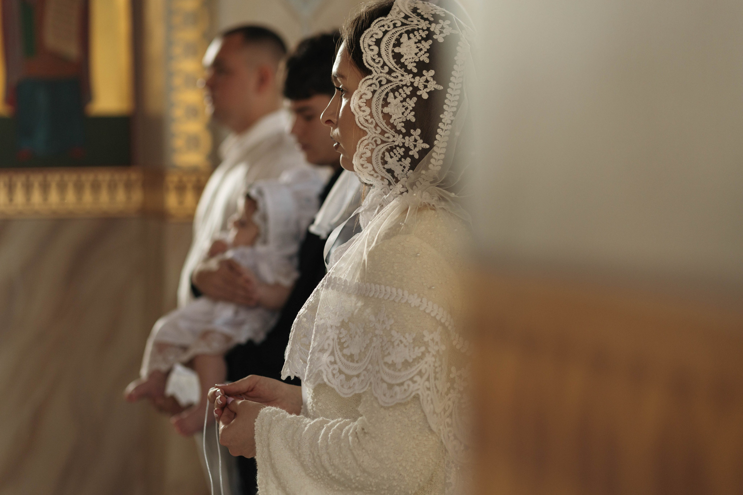 Таинство Крещения Есении. Фотограф Сальск Катерина