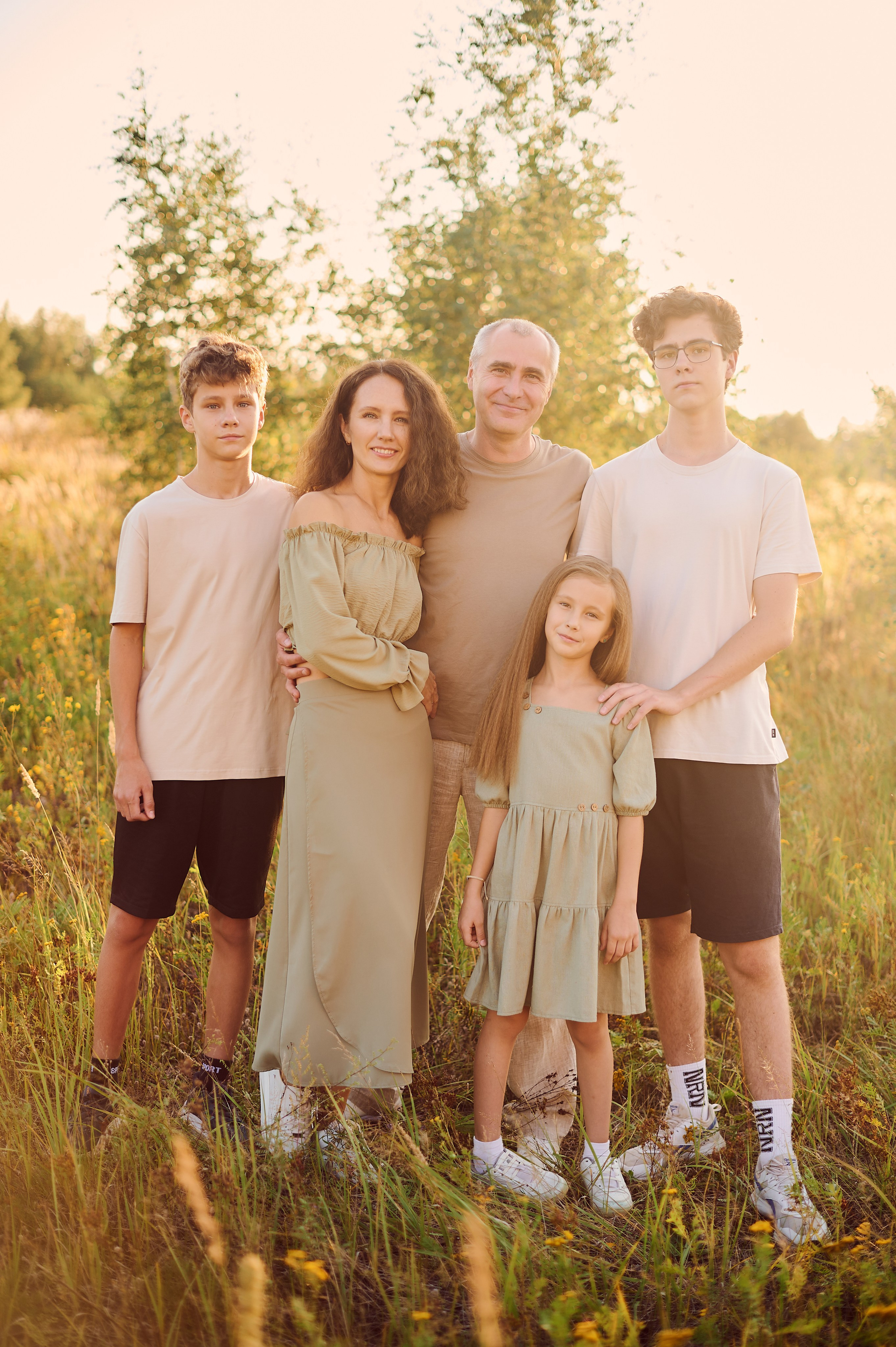 НА ЗАКАТЕ | НАСТЯ, ВИТЯ, МАША, ЛЕША и ЖЕНЯ. Свадебный и семейный фотограф РИТА БОЧКАРЁВА