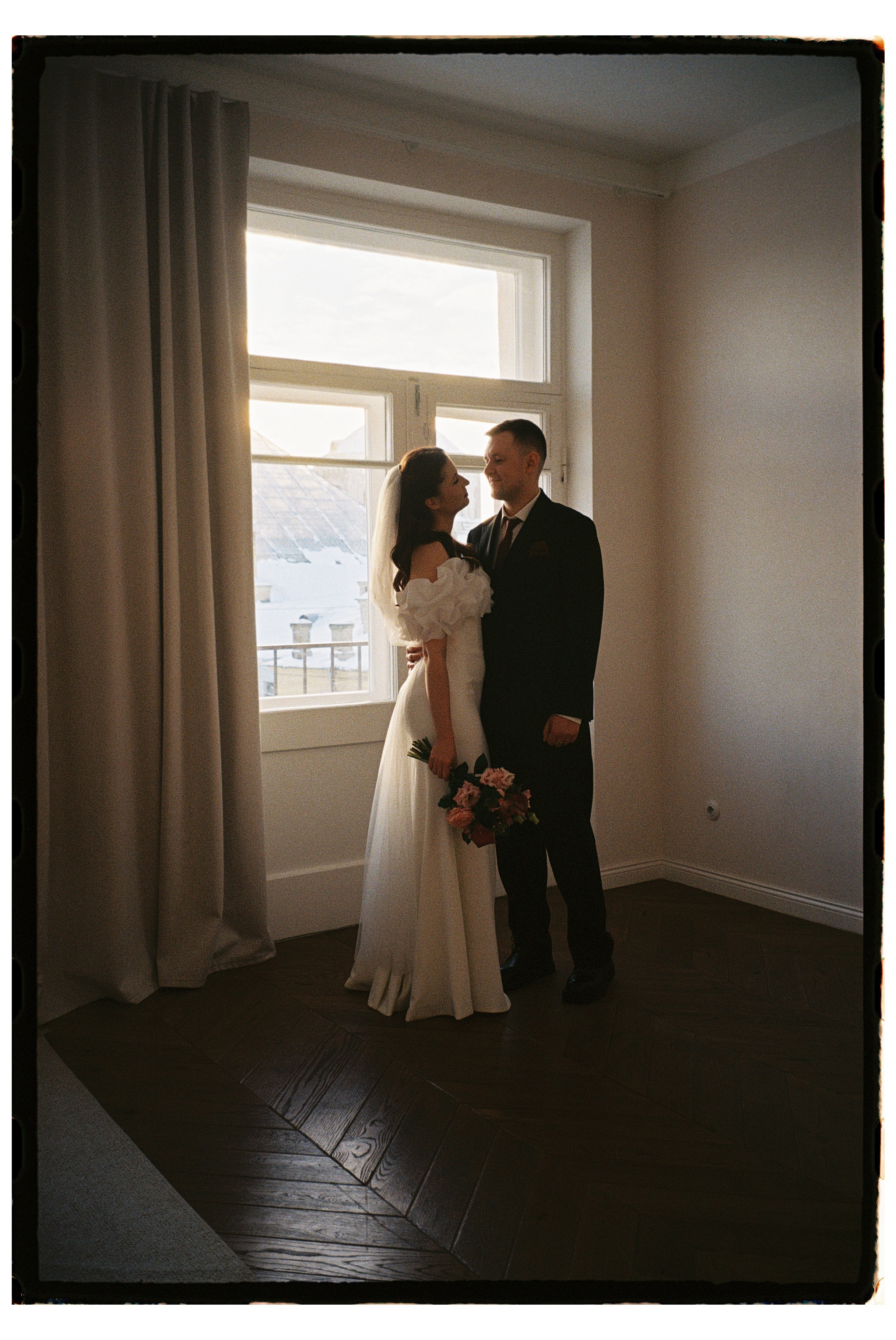 На плёнку (Оля и Денис). Фотограф в Москве — Евгения Прокопенко