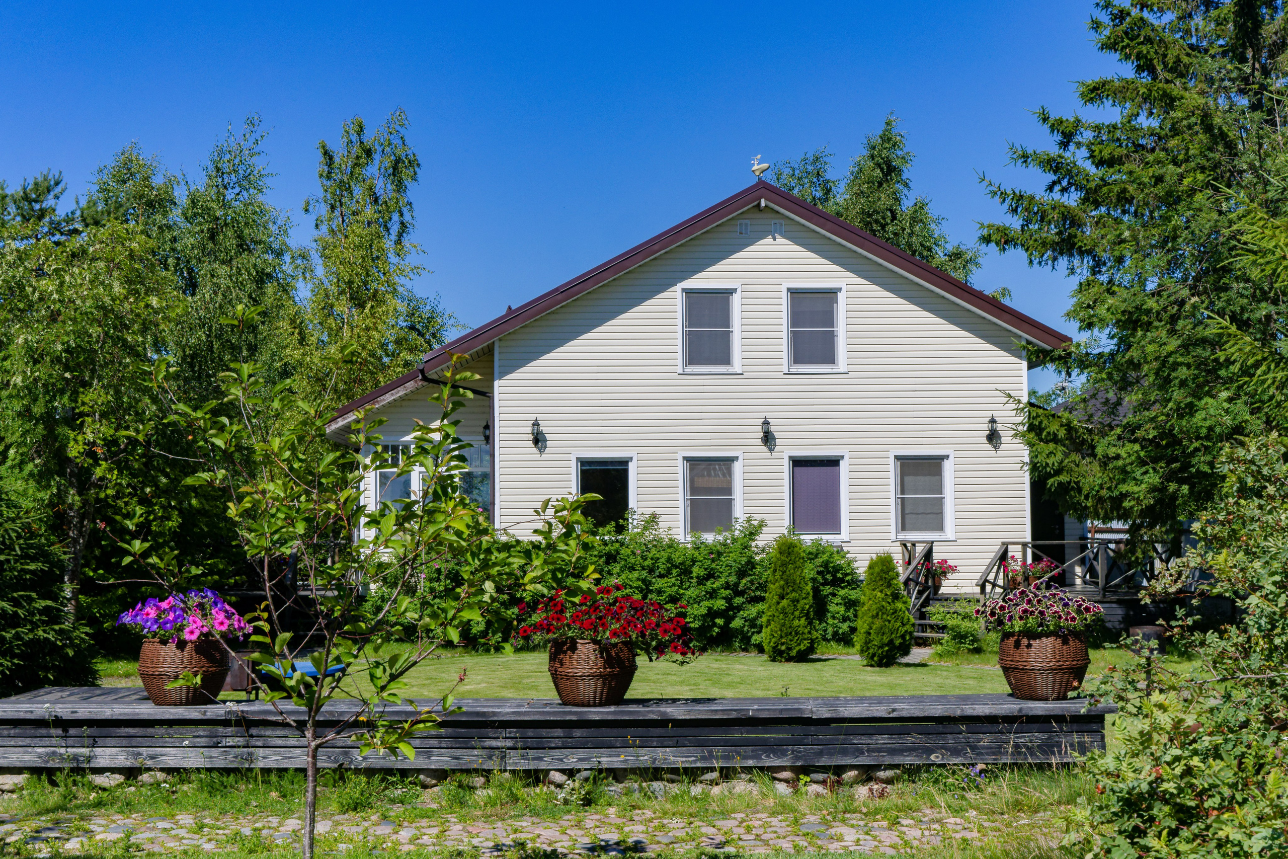 Гостевые дома «Уксунлахти» (деревня Ууксу). Аэросъемка. Фото и Видео в Карелии. Алексей Фрилунд