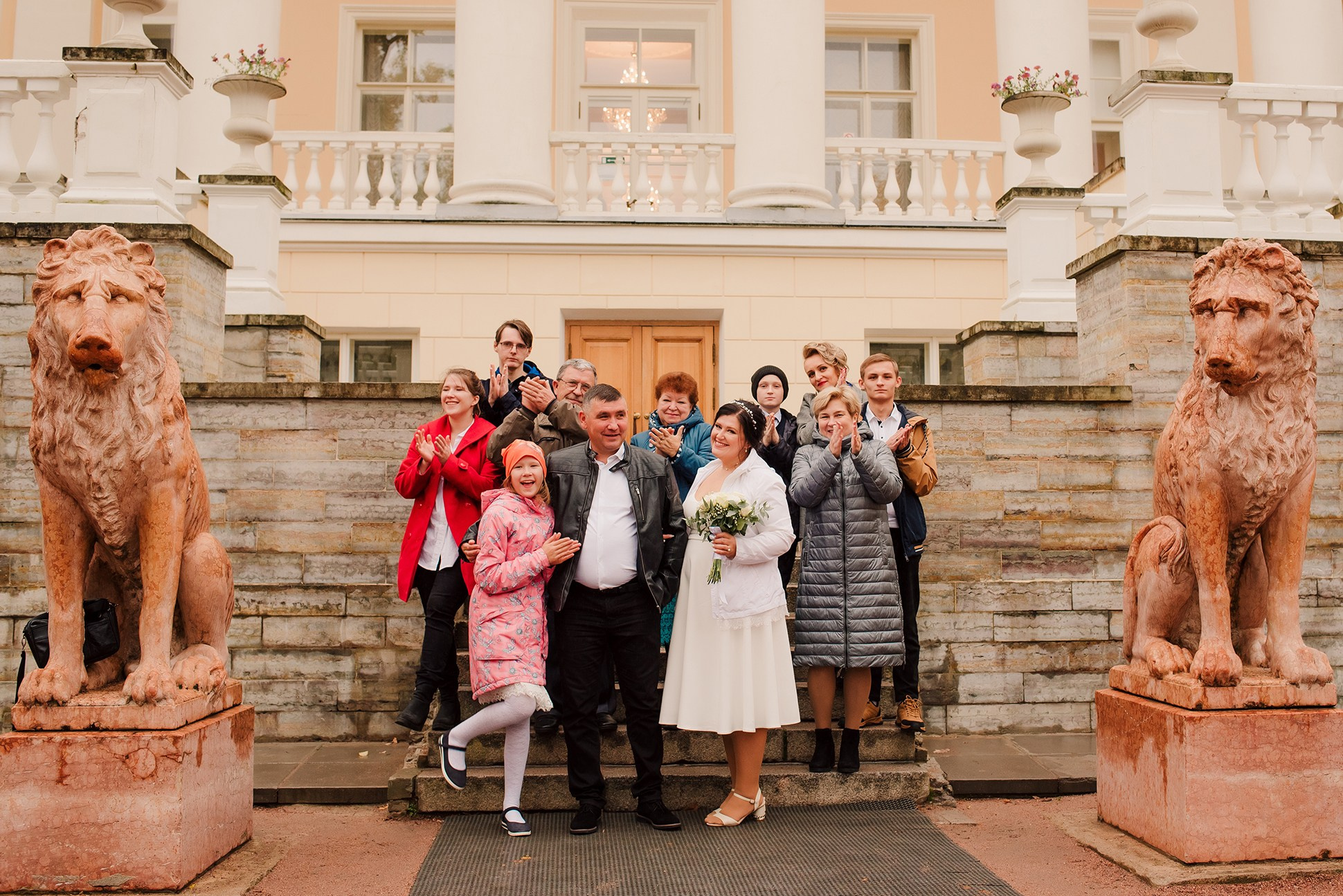 Анна и Сергей. Осень в Пушкине. Семейный и Свадебный фотограф. Санкт-Петербург. Пушкин