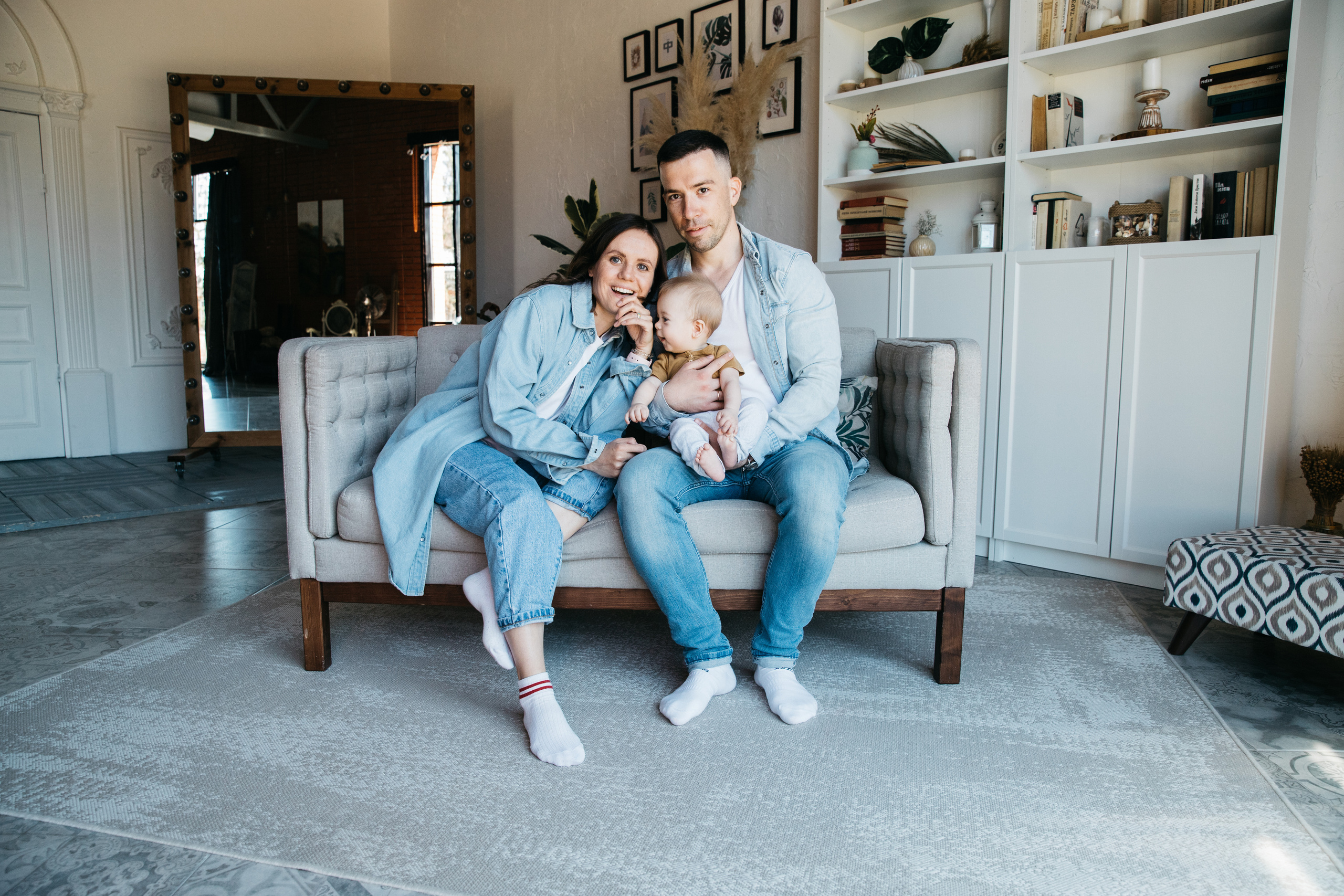 Слава, Аня и Даня. Женский и семейный фотограф в Туле Катя Вуколова