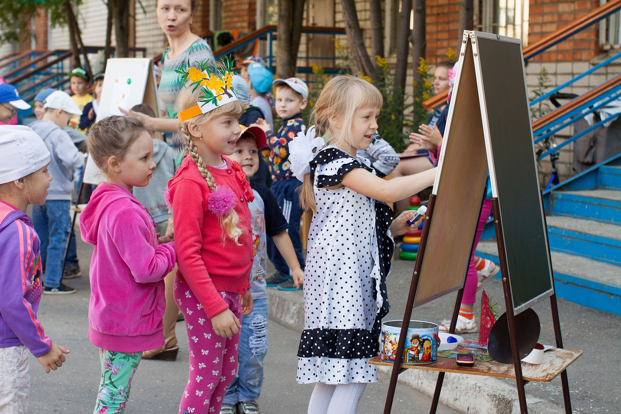 Фотосессия в детском саду