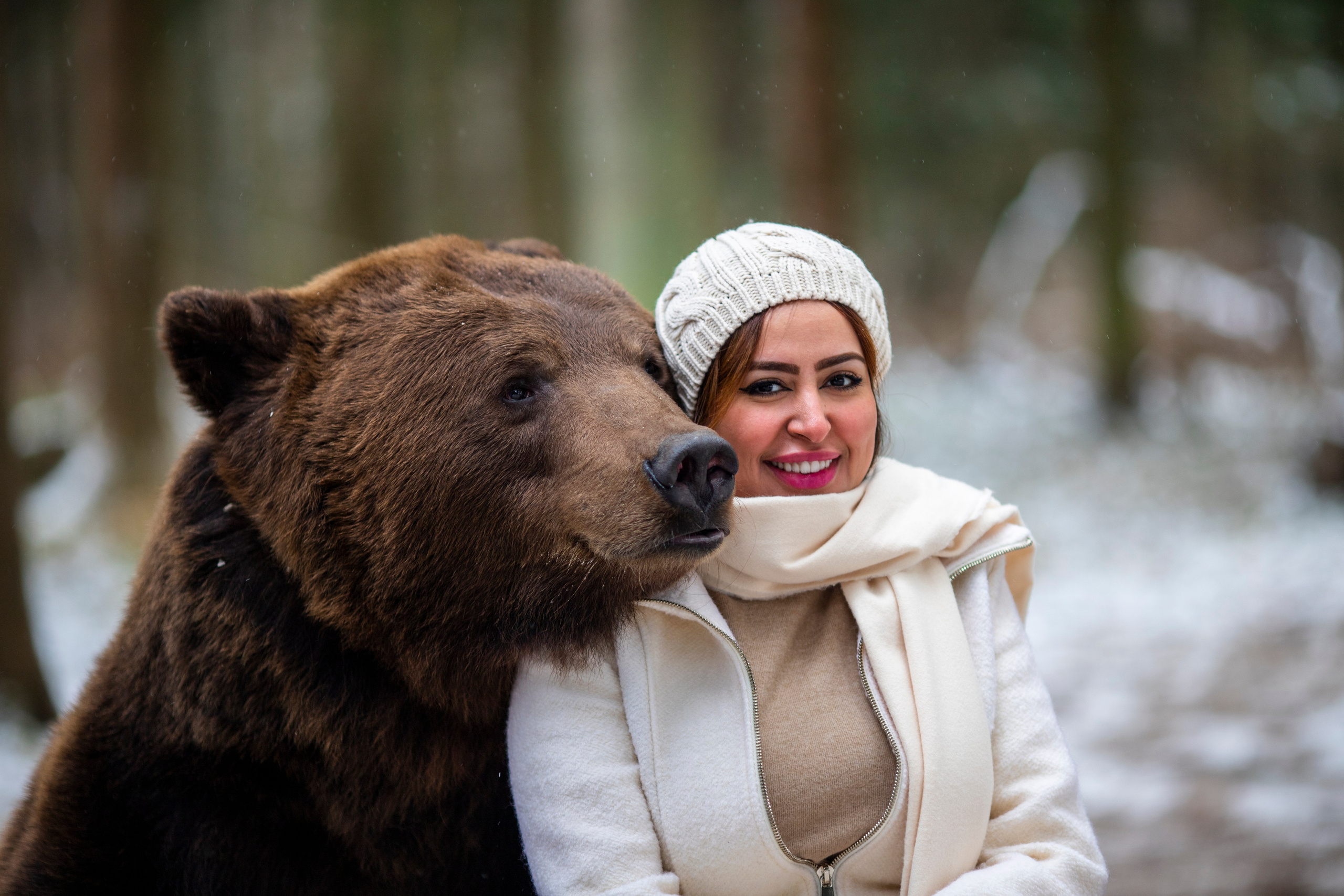 С медведем. Фотограф в Москве и в Московской области Сандра