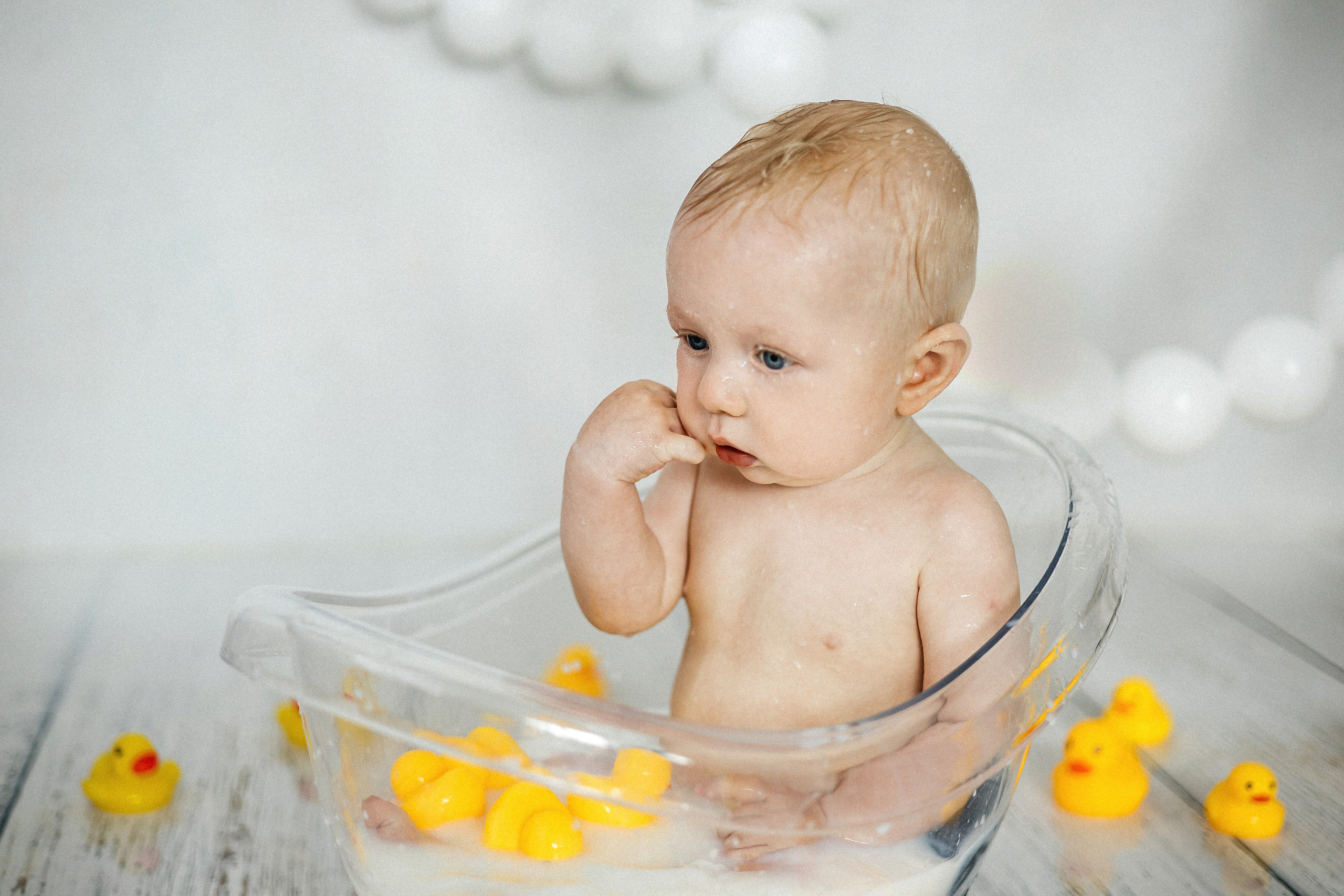 Молочные ванны. Фотограф новорождённых Екатерина Боброва. Ульяновск