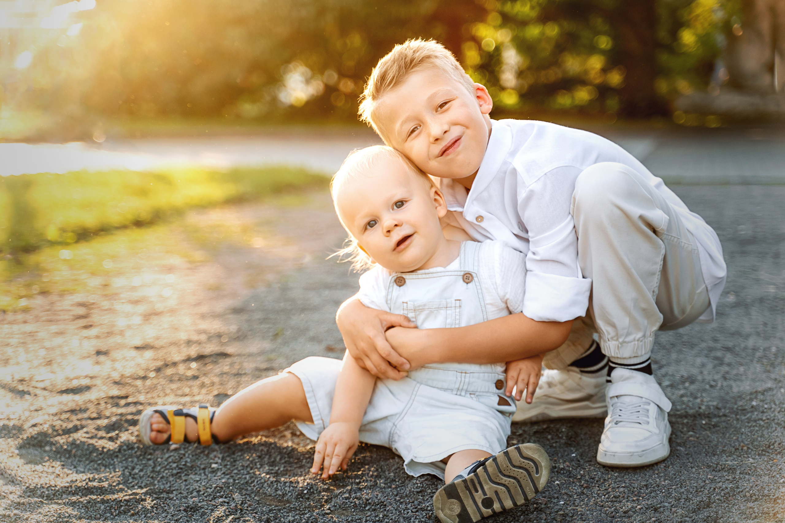Семейная прогулка в парке Музеон на закате. Фотограф \ Видеограф на Крещение, Венчание Москва| Семейные съемки