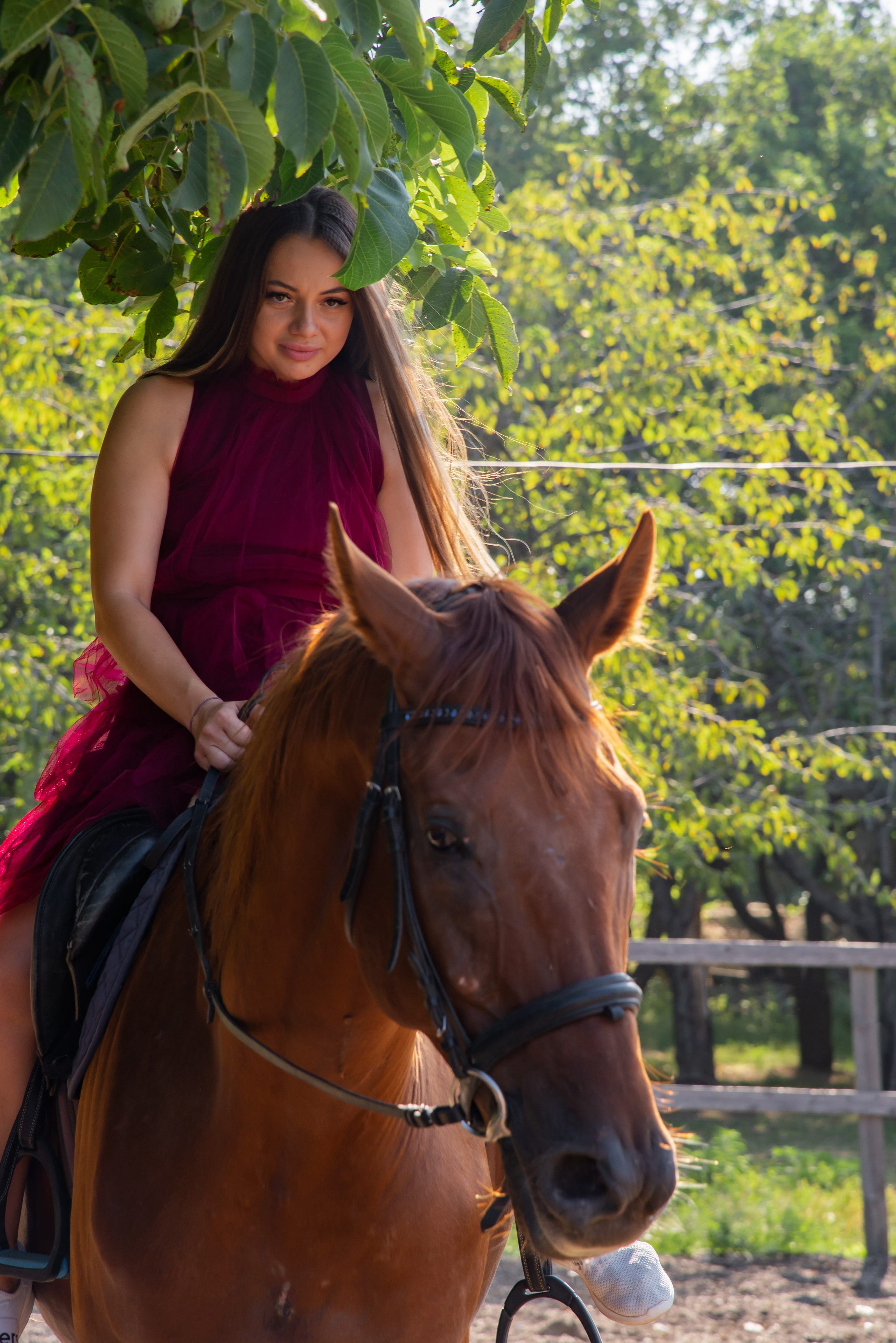 Конная прогулка. Фотограф Галина Нестерова