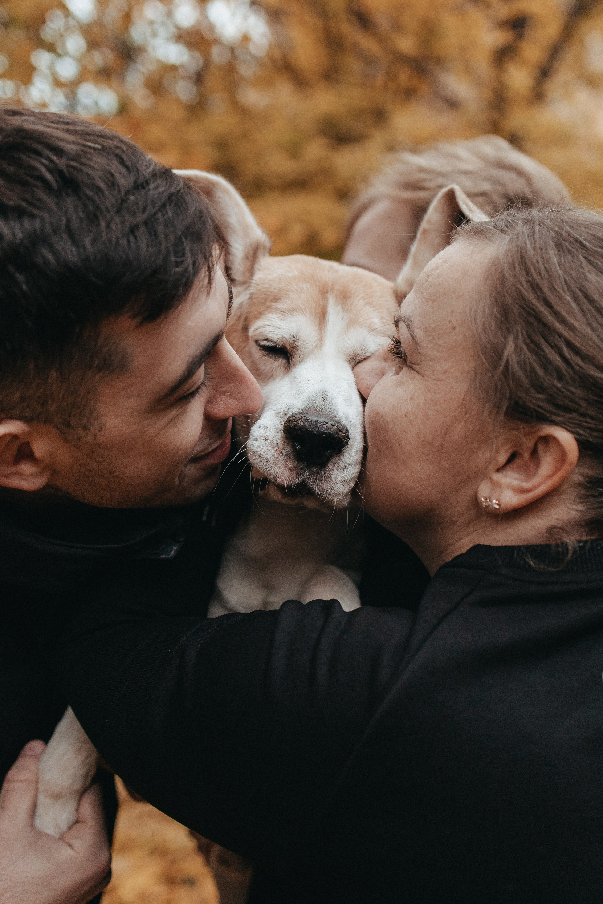 Семейная фотосессия с собакой. Семейный фотограф в Москве, Щелково, Фрязино _ Виктория Степанова