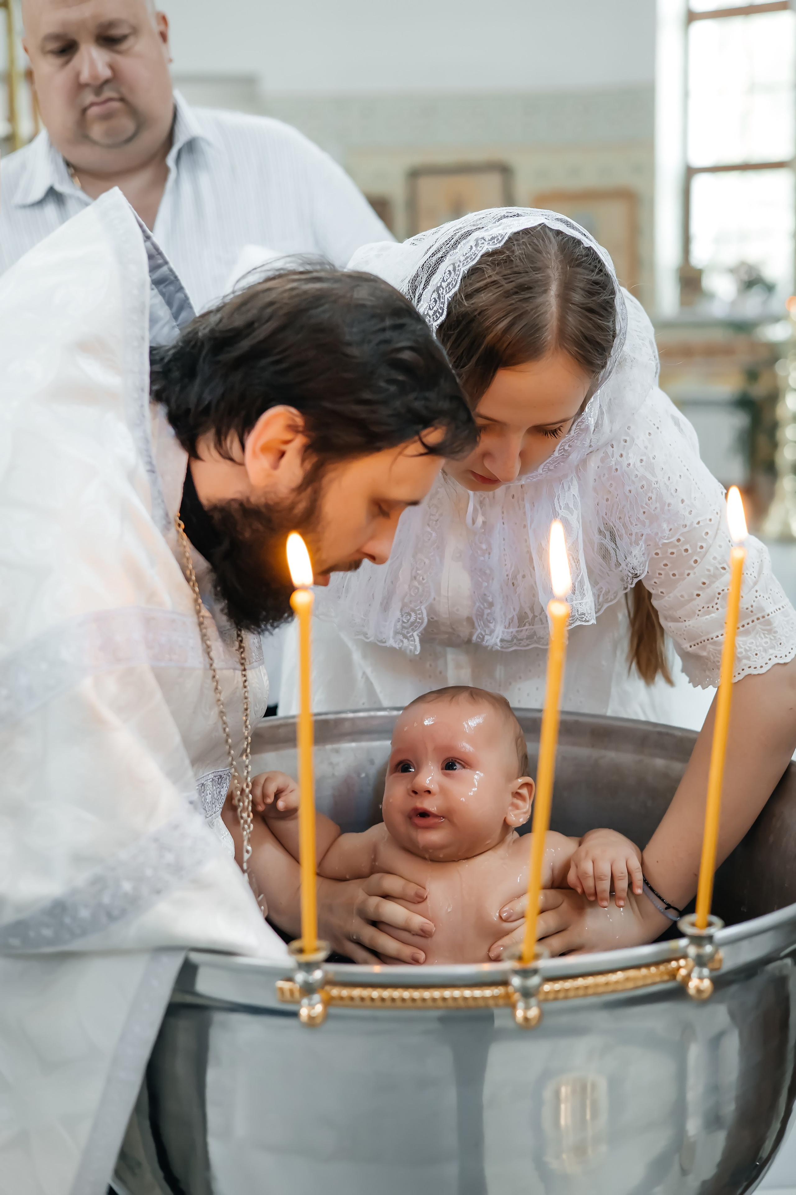 Крещение Платона в Храме Саввы Сторожевского в Измайлове. Фотограф на крещение и венчание Москва  Надежда Баланина