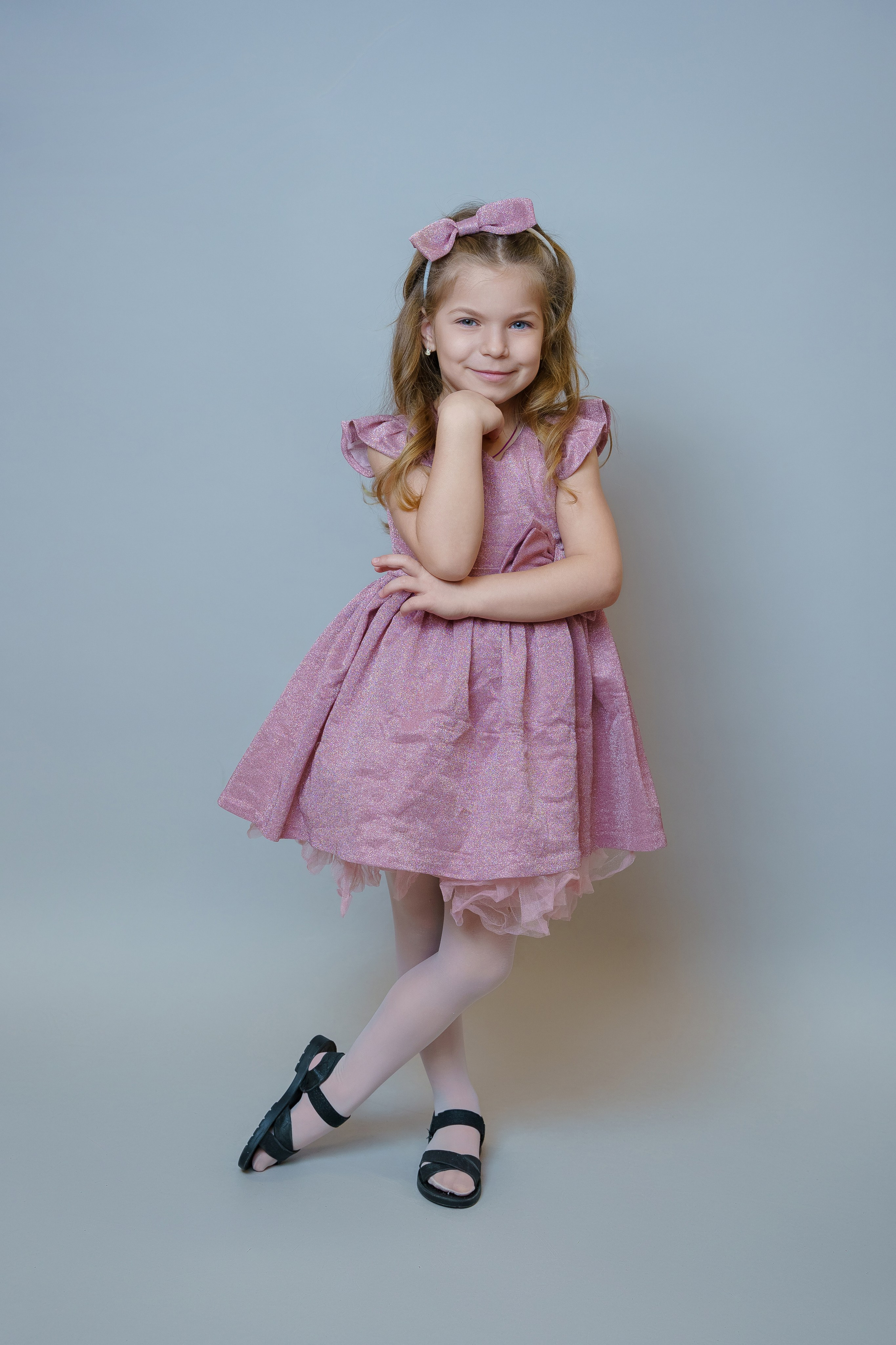 Студийная съемка в саду