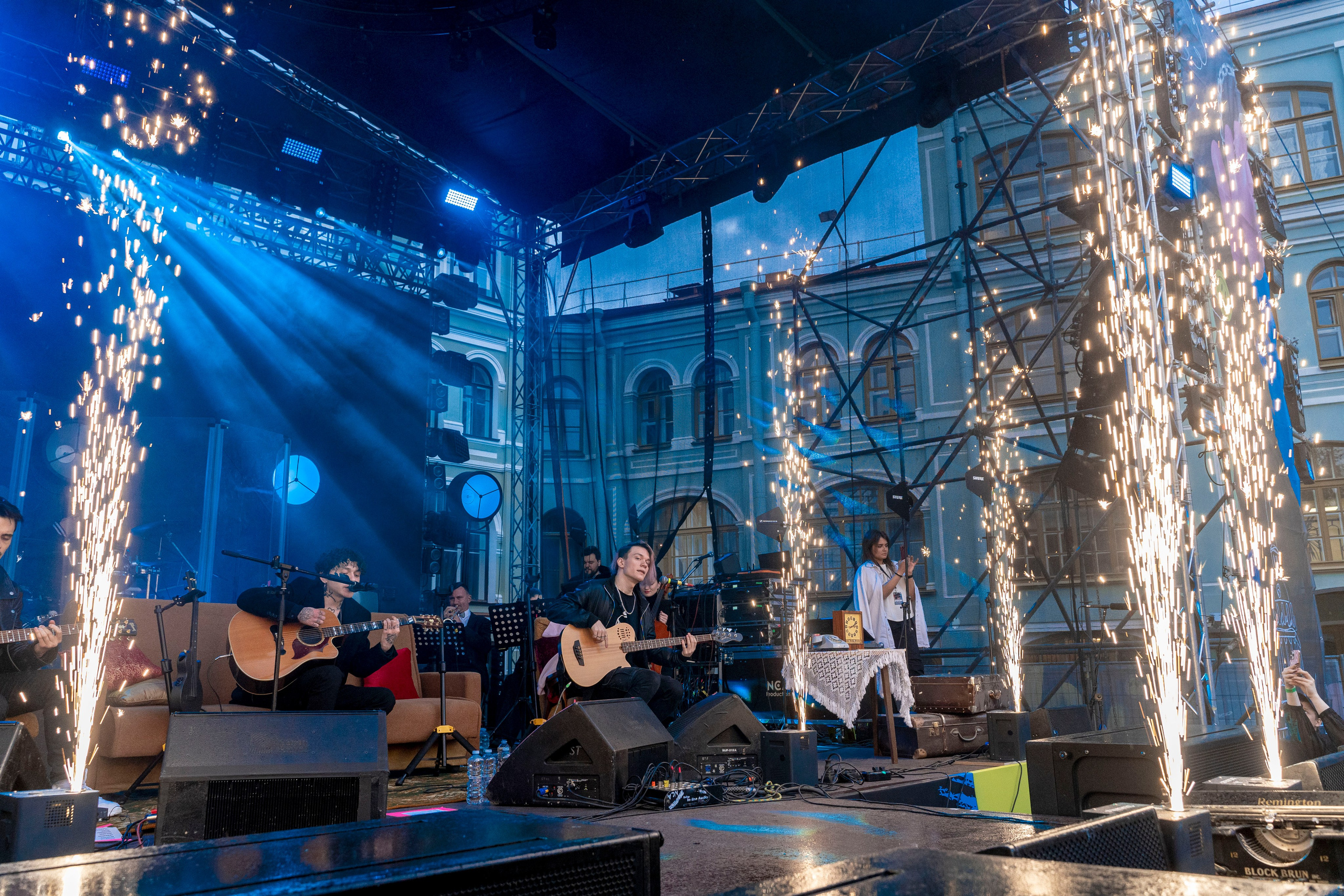 Концерт Три дня дождя. Фотограф Миланазавр