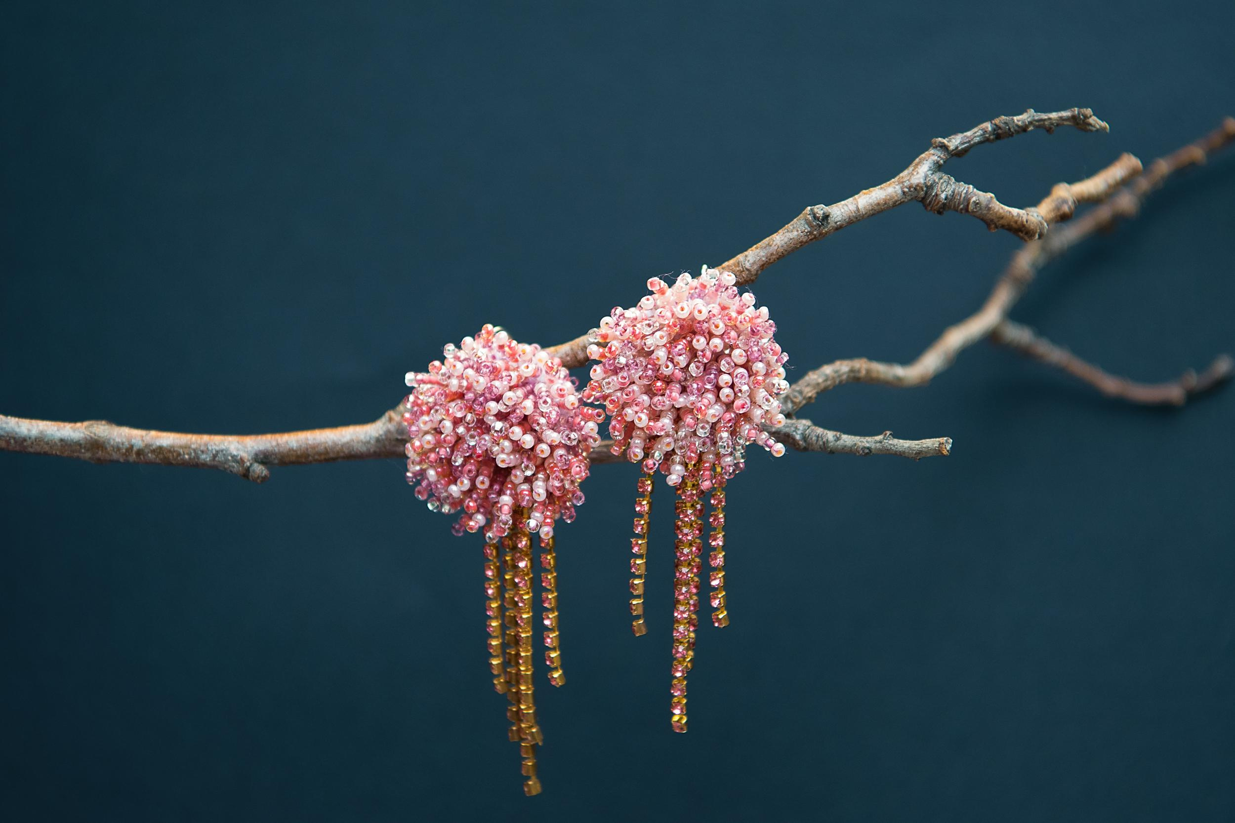 серьги ручной работы 