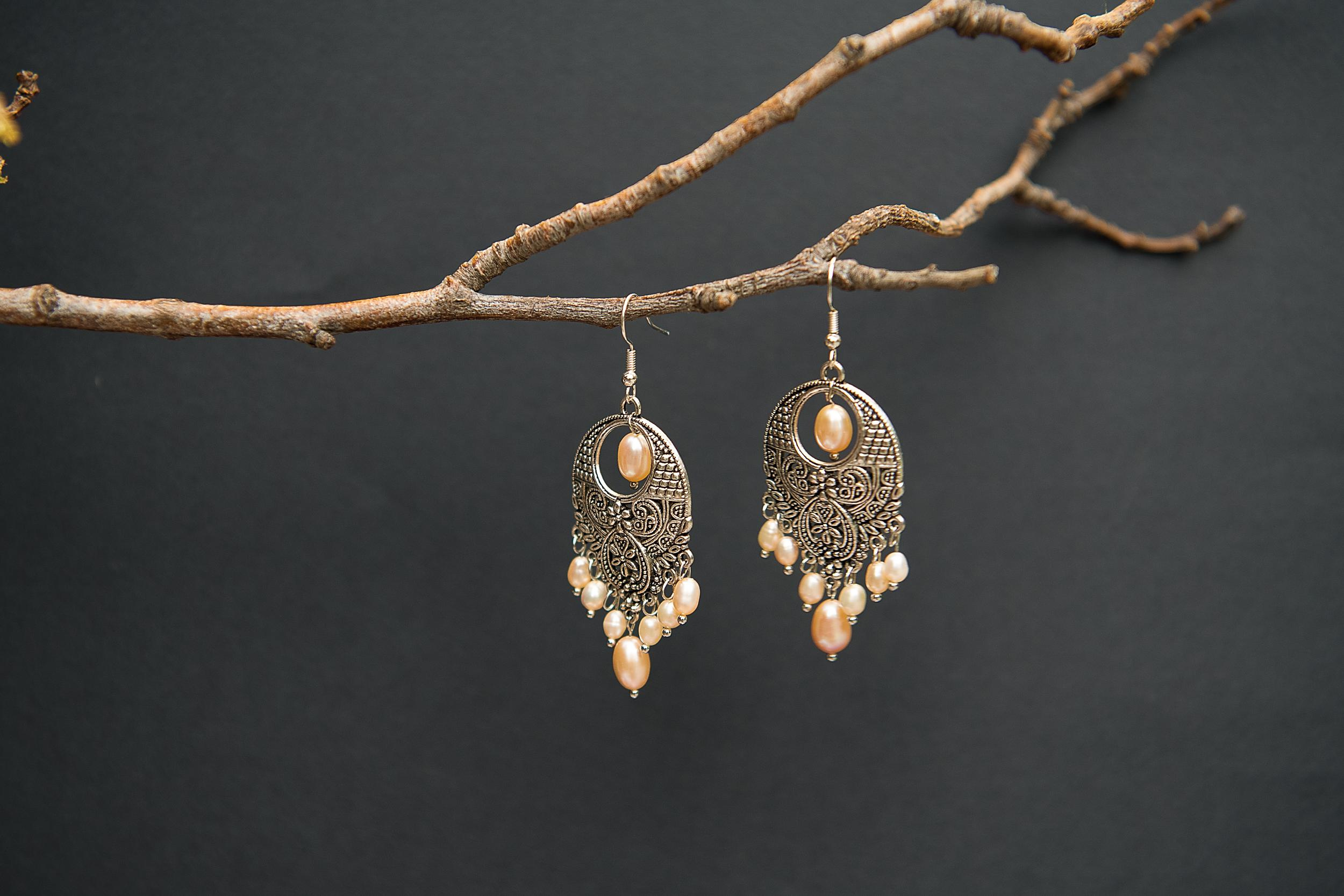 серьги ручной работы 