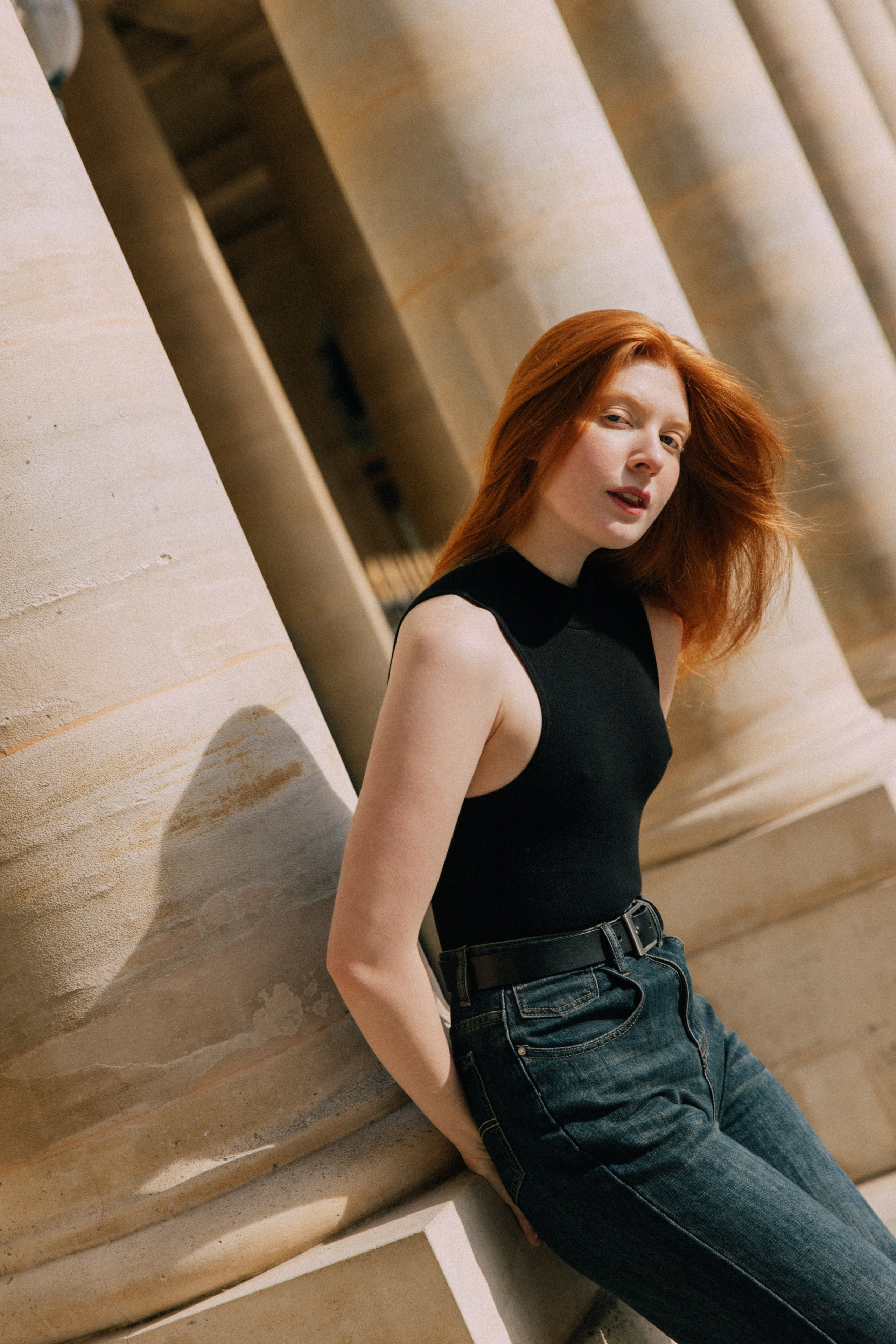 Autumn light. Photographer in Paris