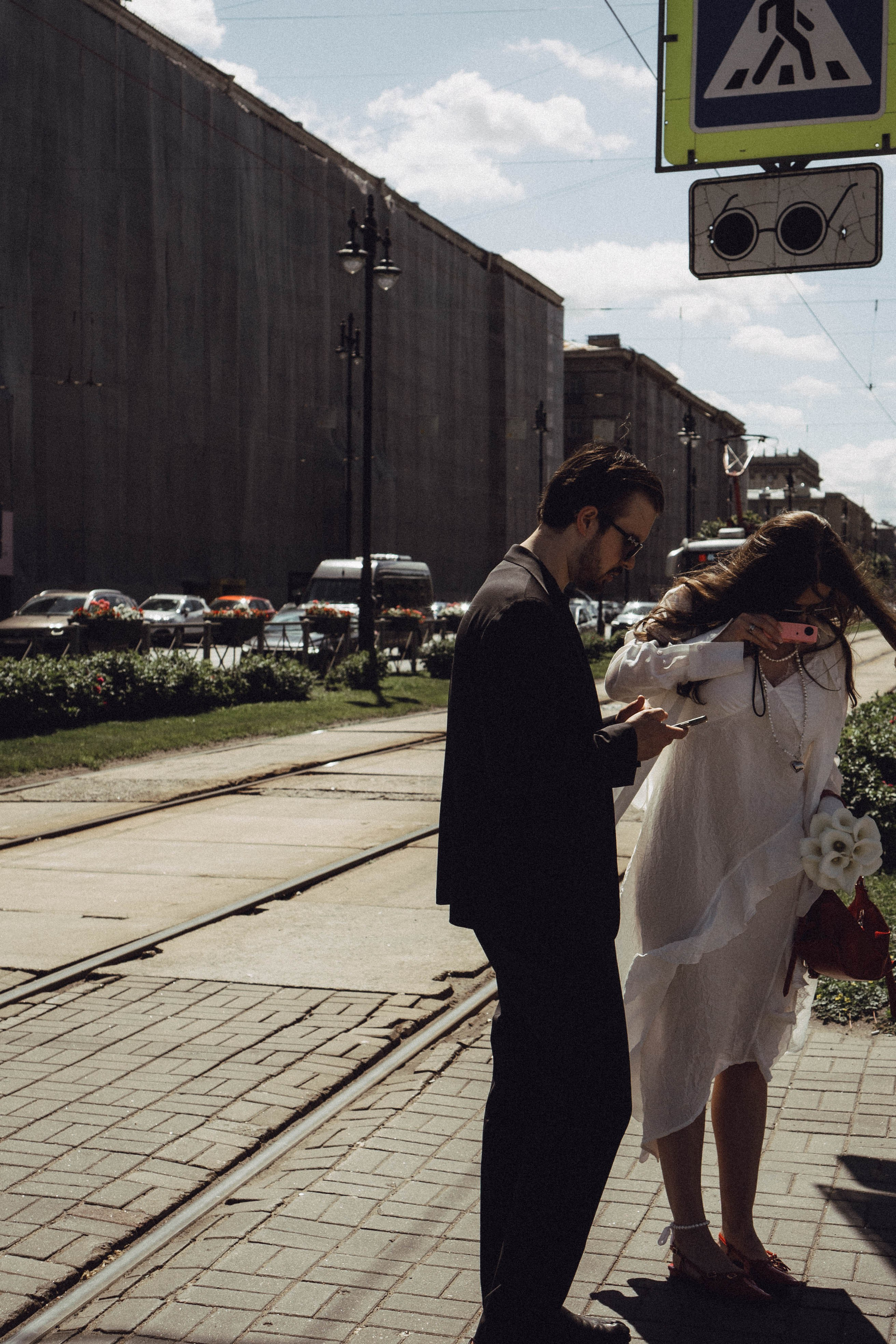 СВАДЕБНАЯ СЬЕМКА В ПАРКЕ ПОБЕДЫ И ПРОГУЛКА ПО МОСКОВСКОМУ ПРОСПЕКТУ. Профессиональный фотограф, Санкт-Петербург — Виктория Богомолова